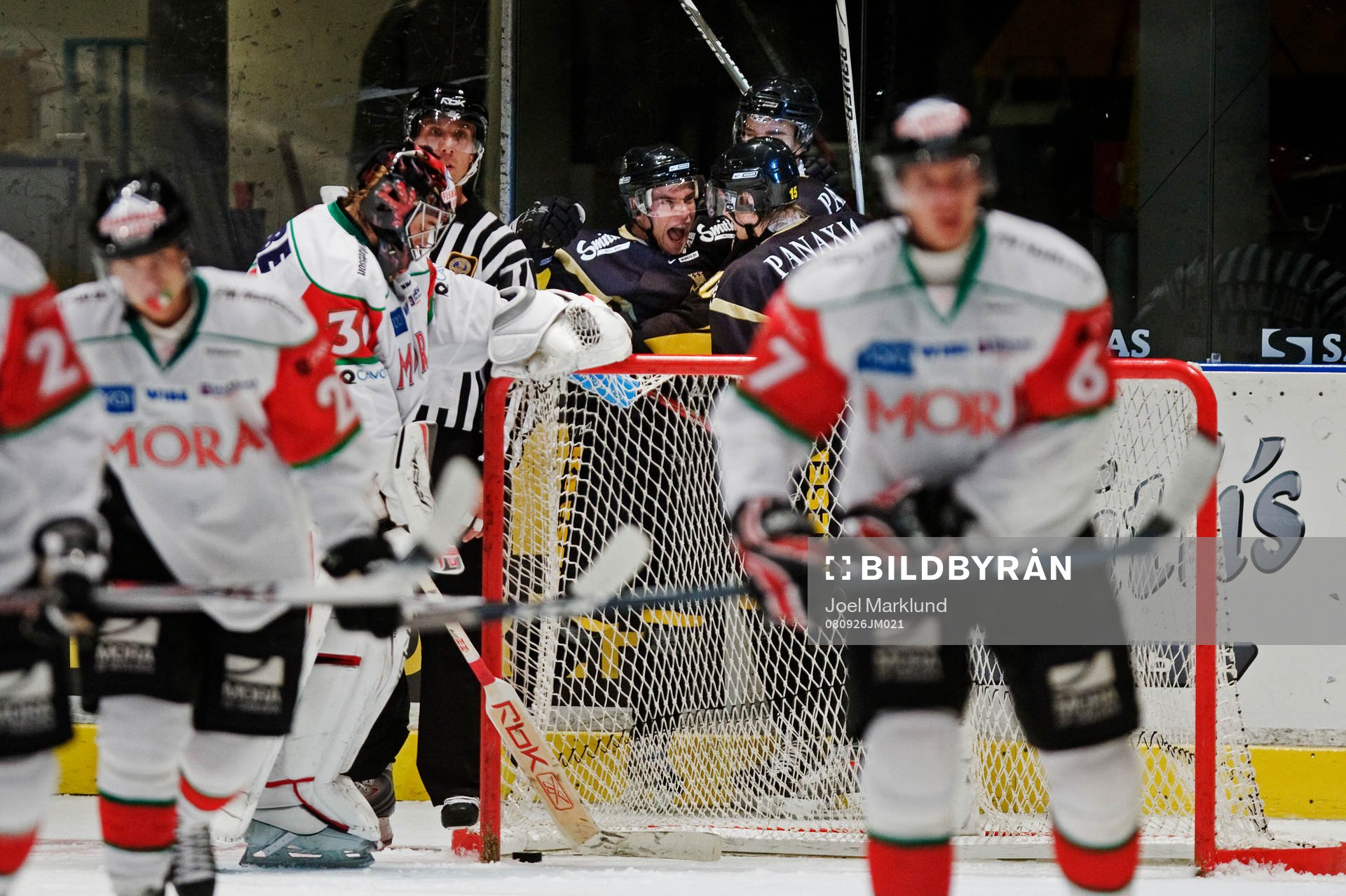 AIK-spelarna jubel