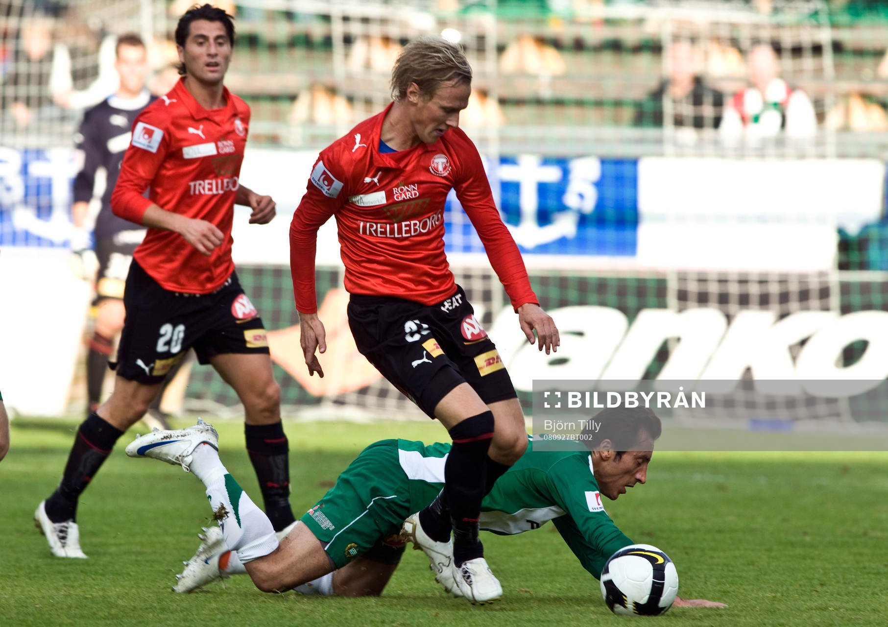 Louay Chanko, Hammarby och Magnus Andersson, Trelleborg