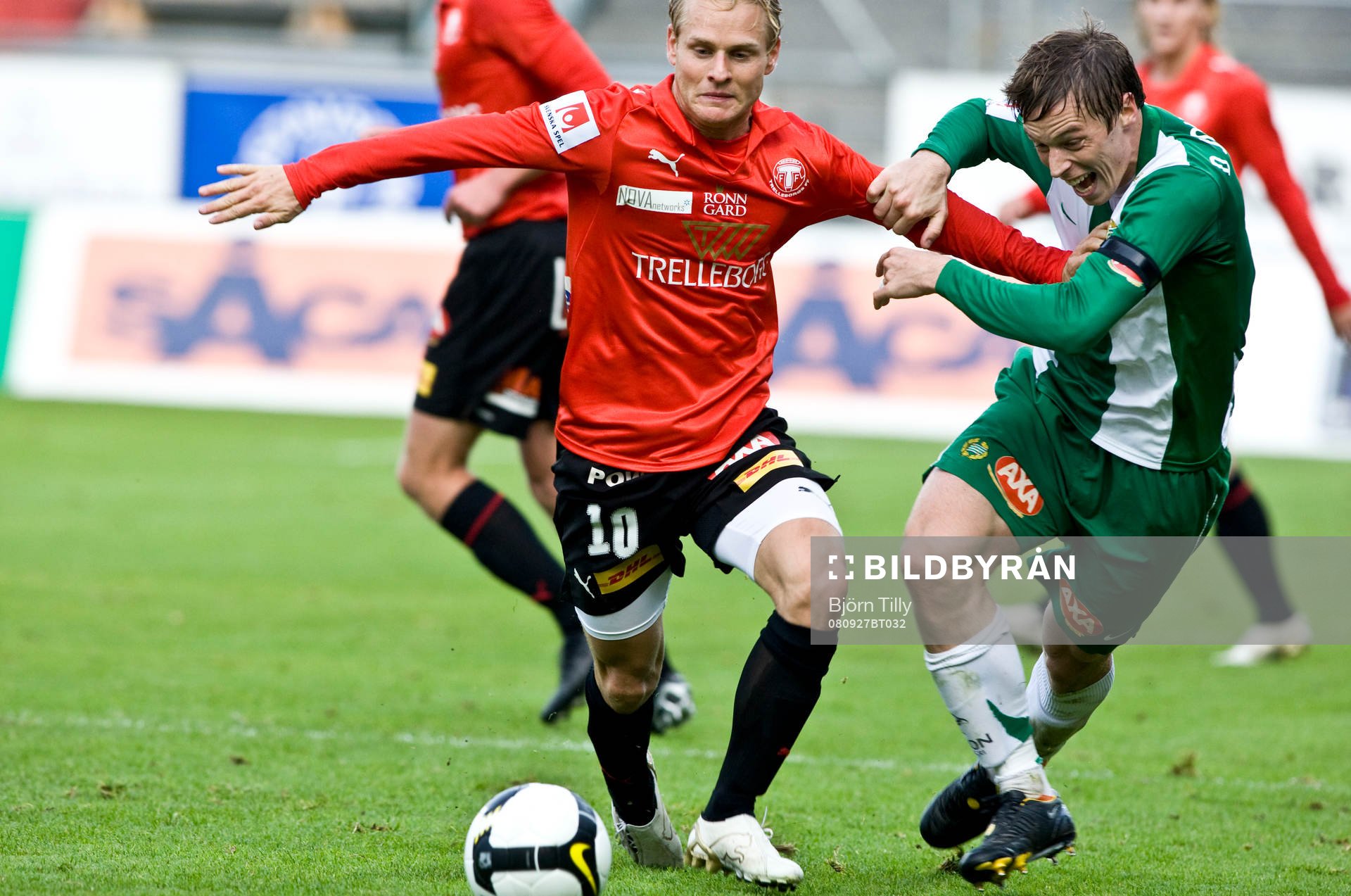 Erik Sundin, Trelleborg och David Johansson, Hammarby