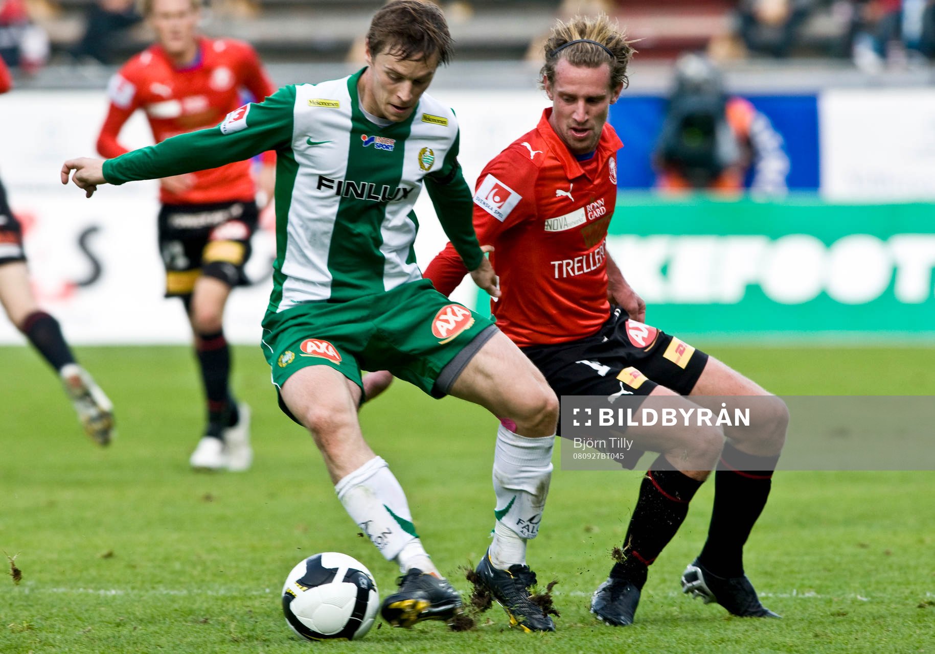David Johansson, Hammarby och Thommie Persson, Trelleborg