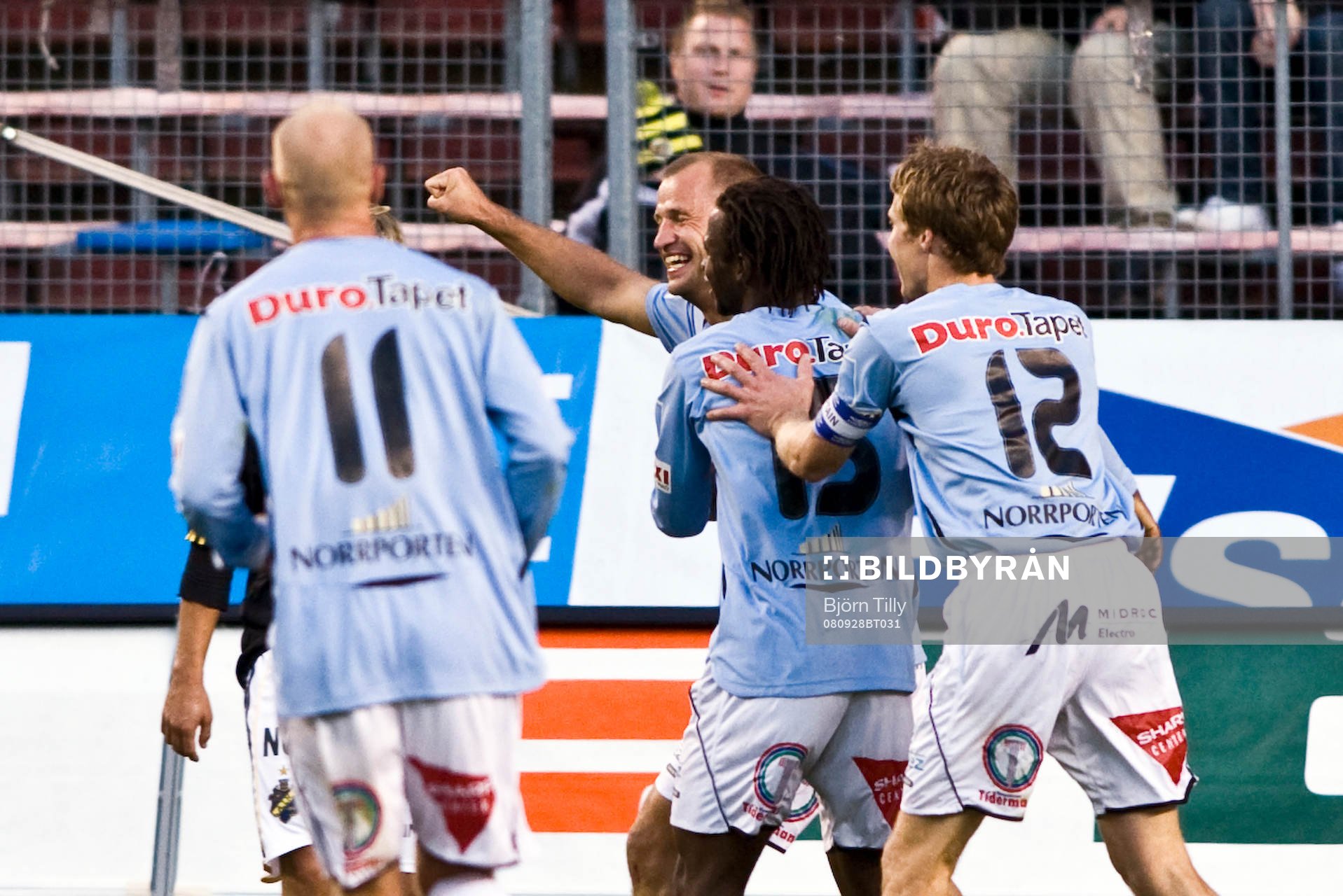 Hans Berggren, Gefle, jubel