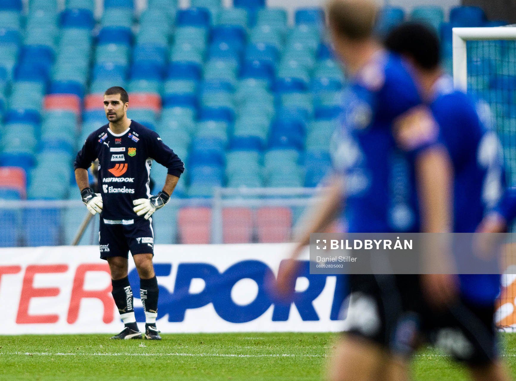 Dime Jankulovski, målvakt, GAIS, inte nöjd med dagens