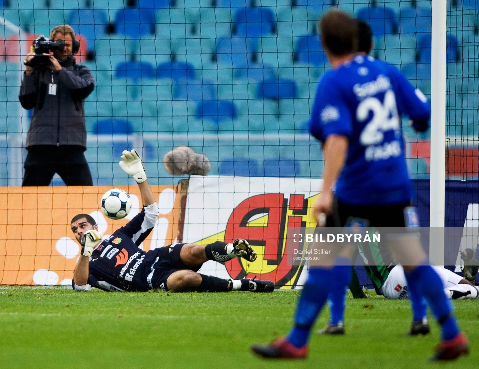 Dime Jankulovski, målvakt, GAIS, släpper in 0-2