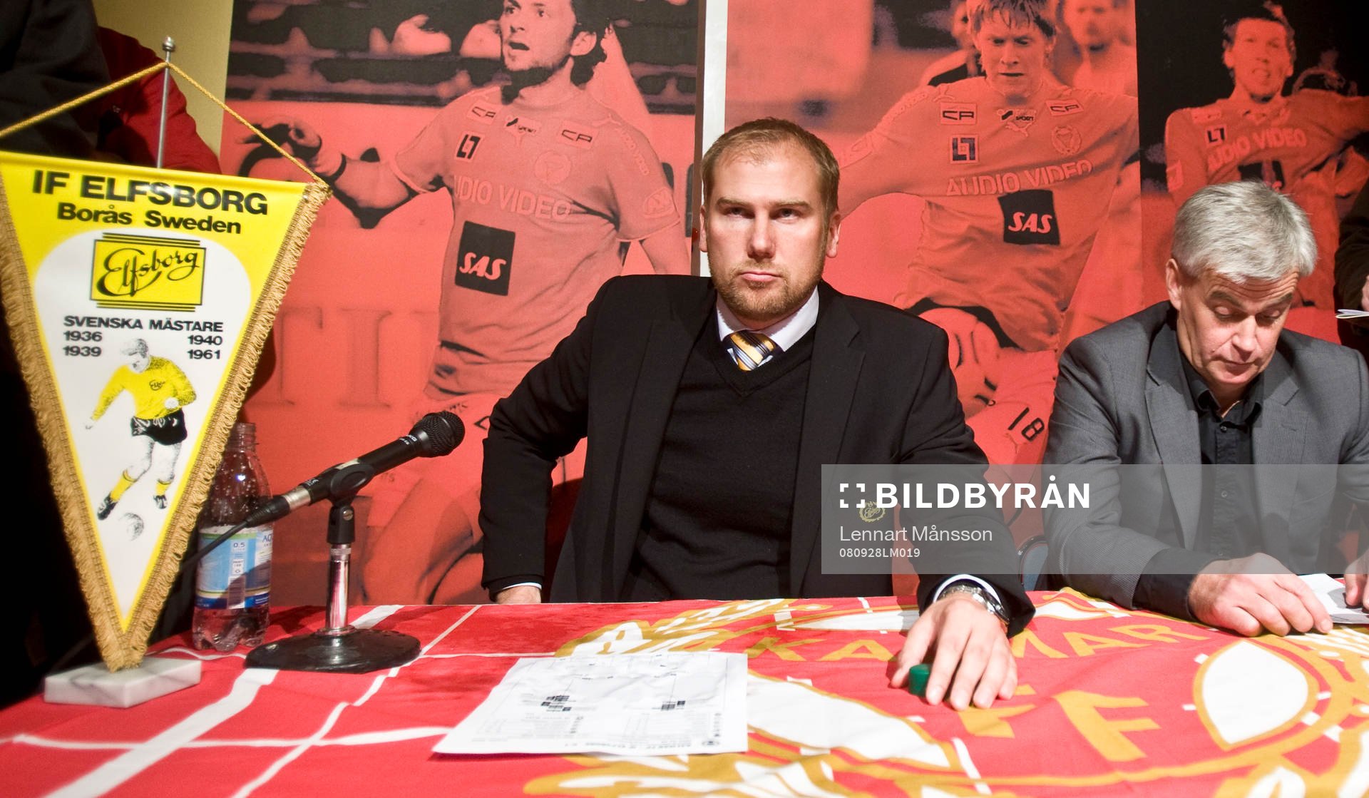 Presskonferens, Magnus Haglund och Nanne Bergstrand,