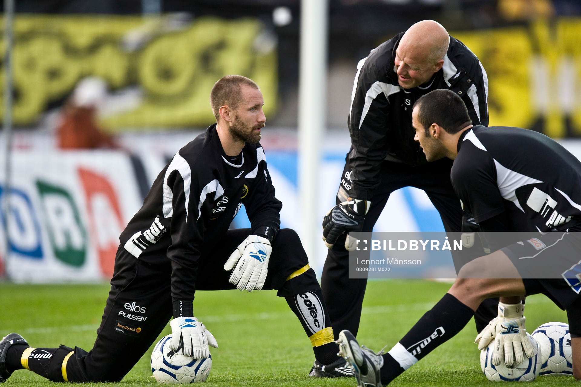 Johan Wiland och Abbas Hassan, målvakt