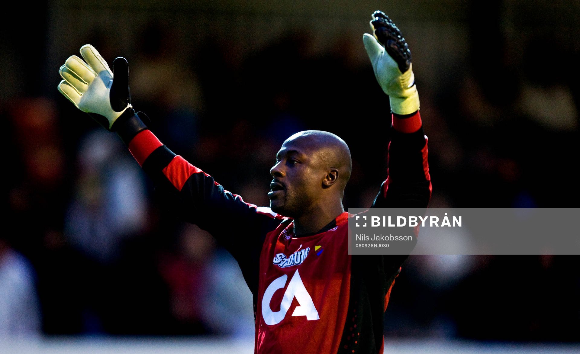 Pa Dembo Tourray, målvakt, Djurgården, var stor