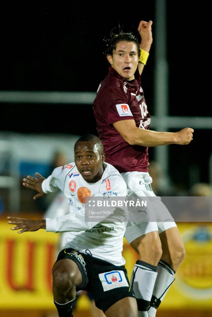 Boyd Mwila, Örgryte. David Wiklander, Qviding