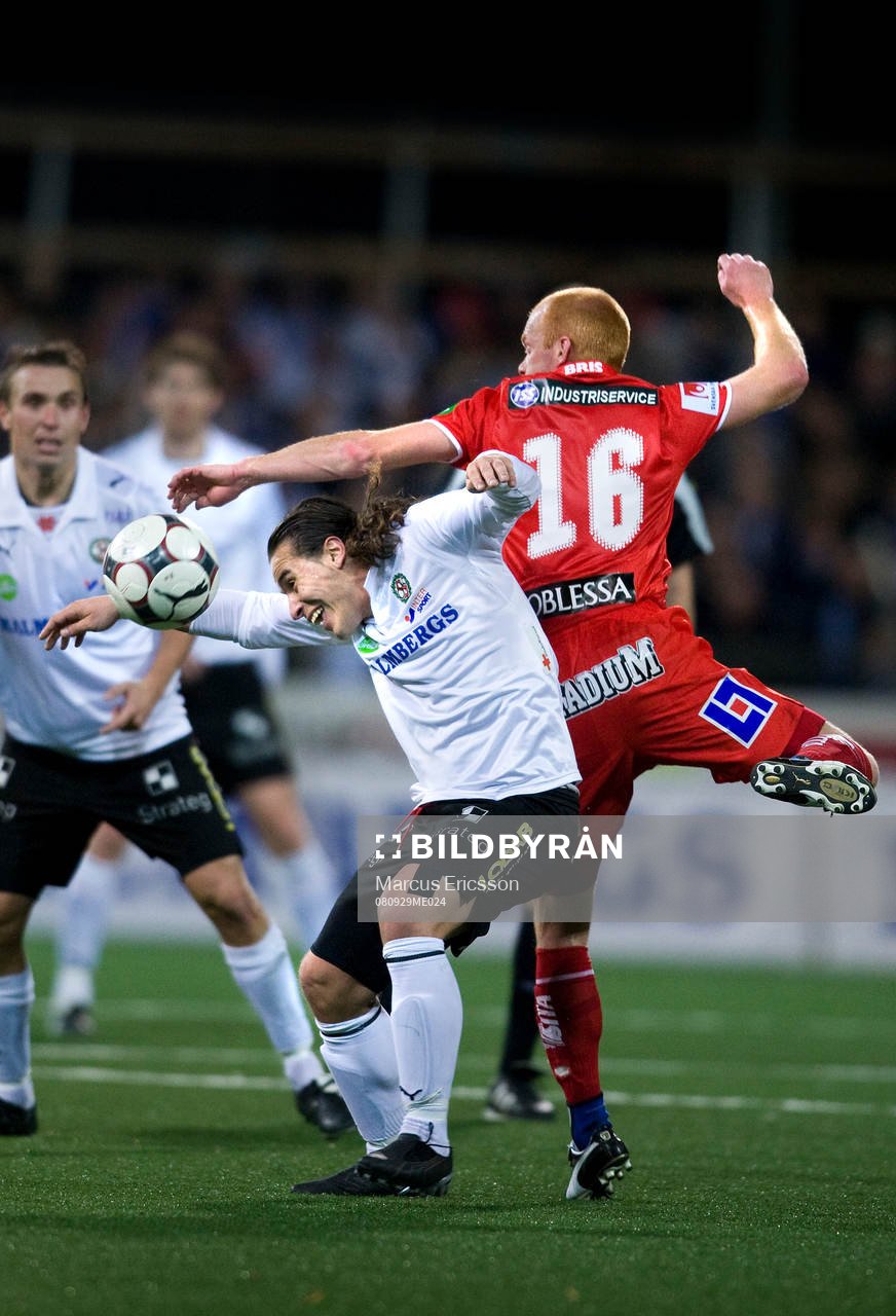 Nordin Gerzic, Örebro, och Magnus Samuelsson, IFK