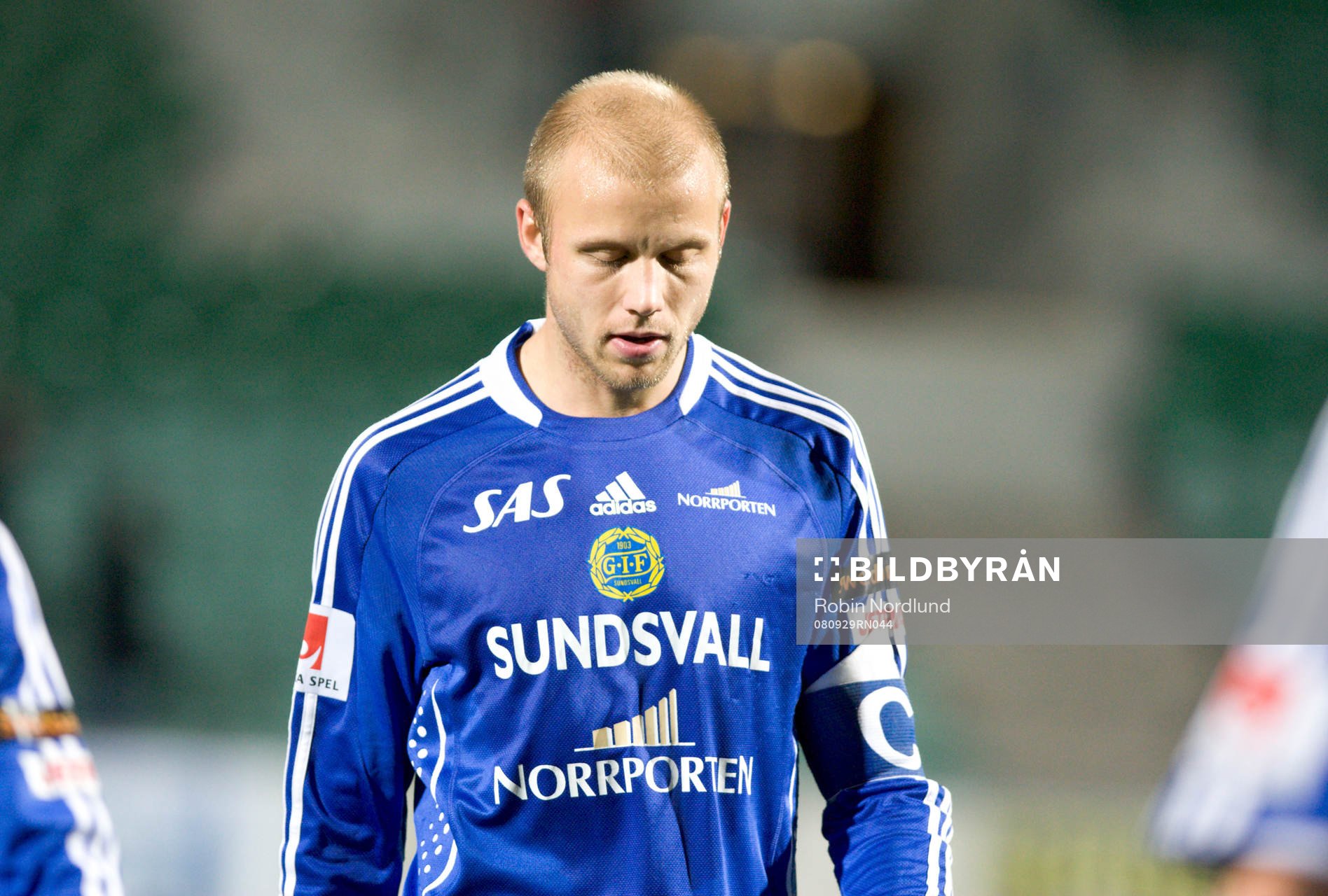 Fotboll, Allsvenskan, Sundsvall,  Stefan Ålander, depp