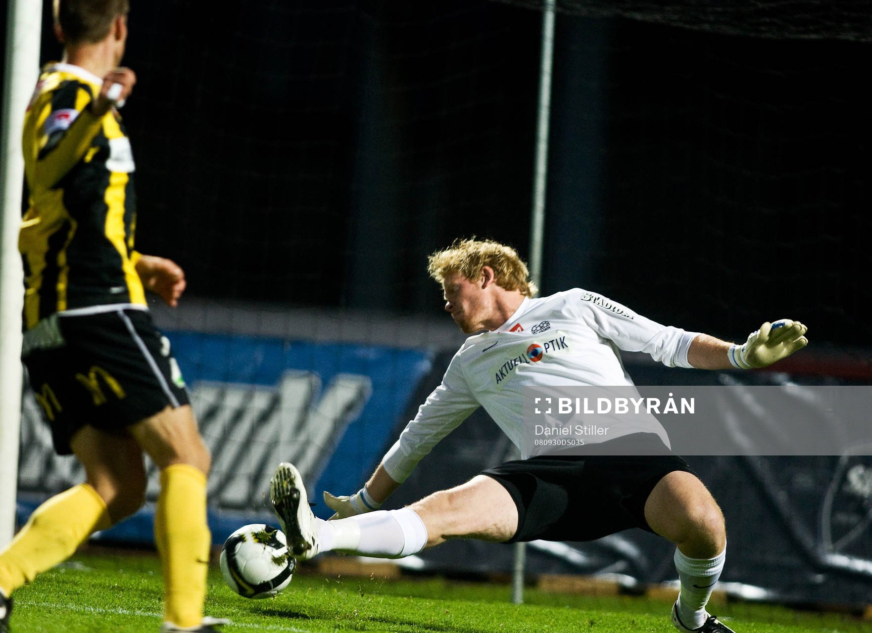 Christoffer Källqvist, målvakt, Häcken, släpper in 0-1