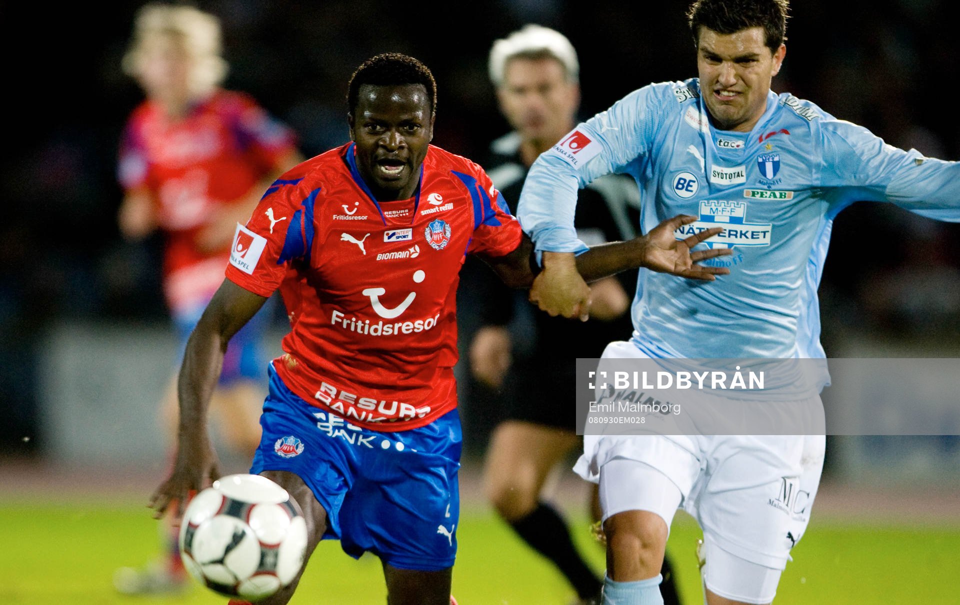 Isaac Chansa, Helsingborg och Labinot Harbuzi, Malmö