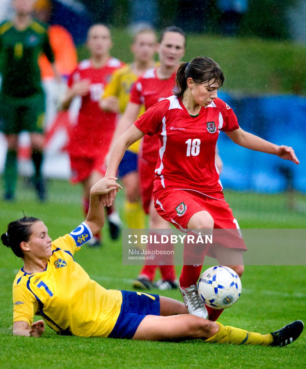 Emilia Appelqvist, Sverige, Sharla Passariello, Wales