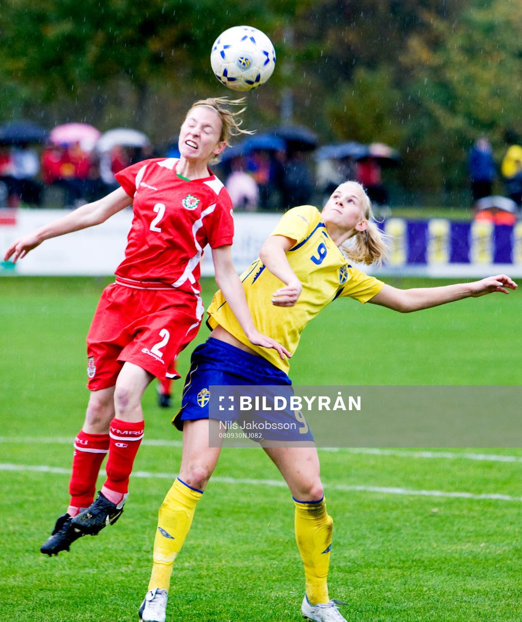  Emily Hancock, Wales, Sofia Jakobsson, Sverige.