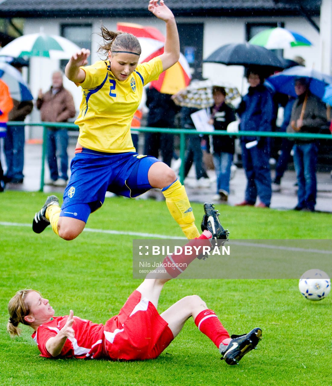 Emily Hancock, Wales, Josefine Alfsson, Sverige