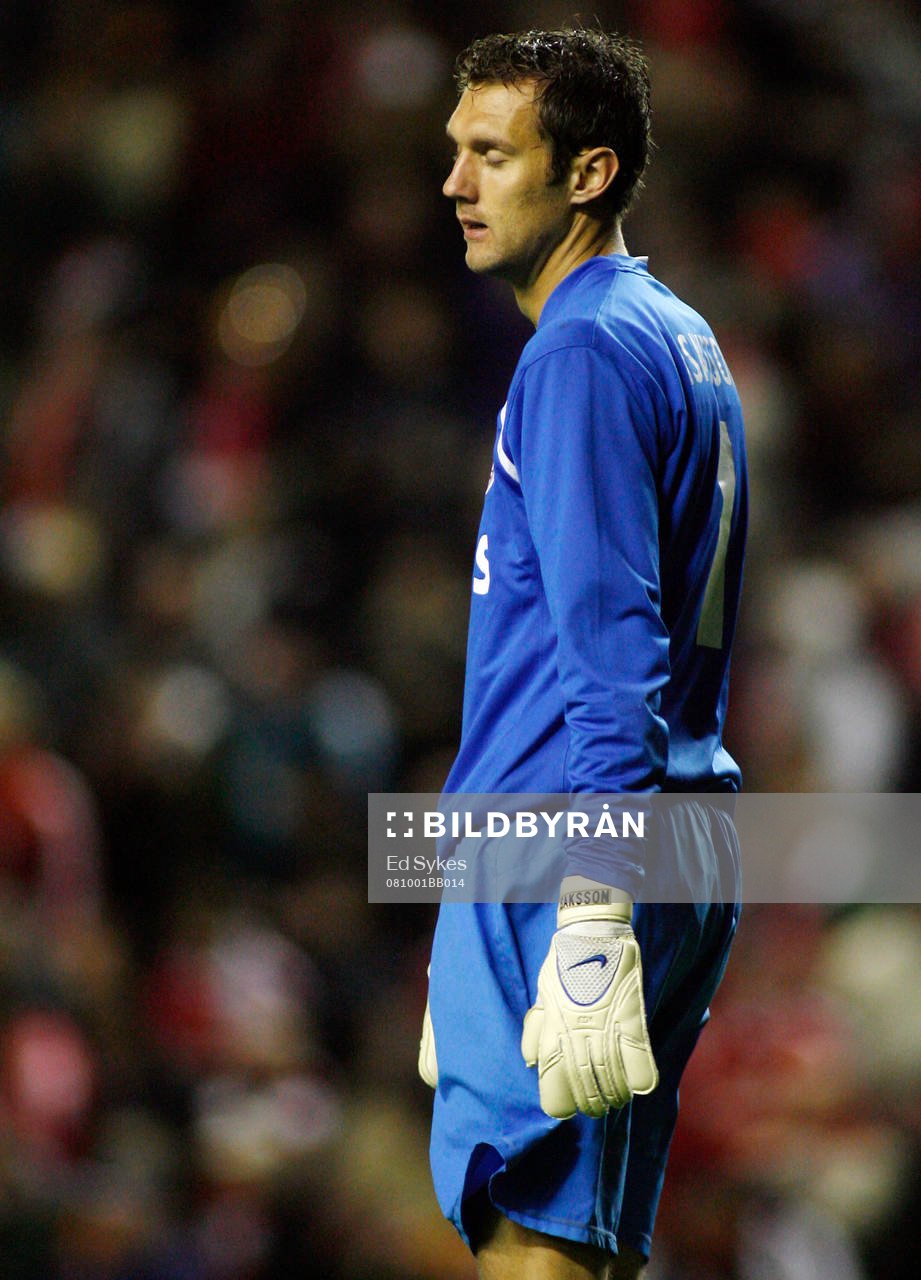 Andreas Isaksson, målvakt, depp