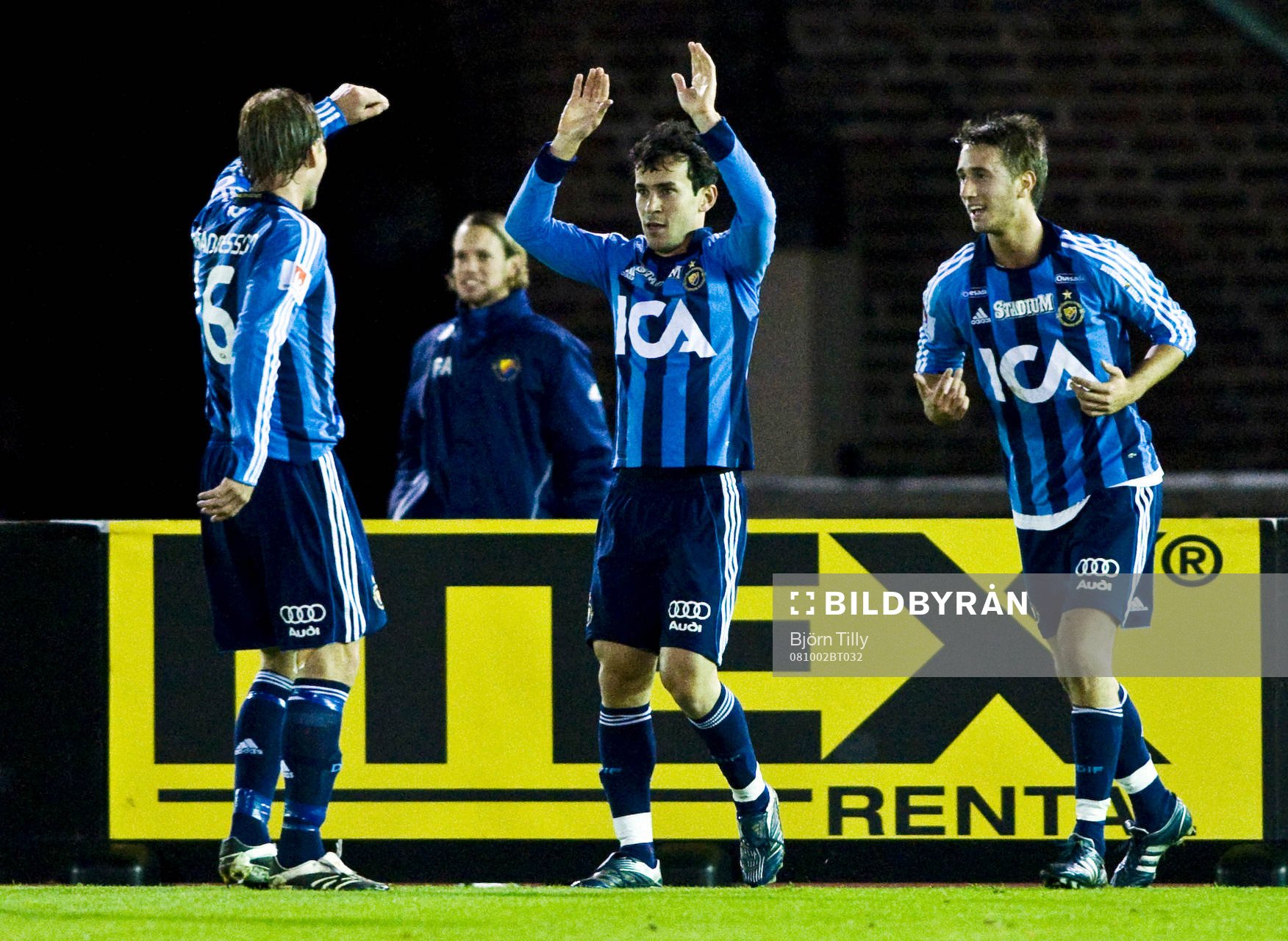 Enrico Cardoso Nazaré, och Philip Hellqvist,  Djurgården,