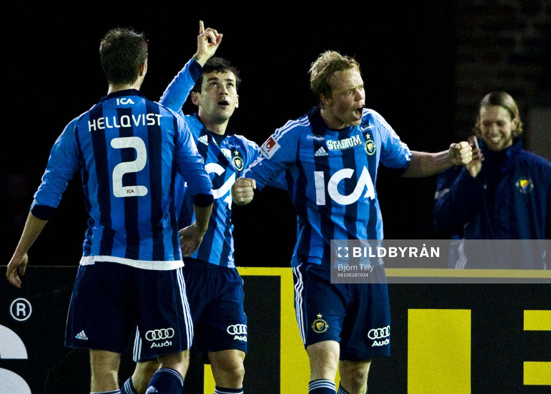 Enrico Cardoso Nazaré, och Patrik Haginge,  Djurgården,