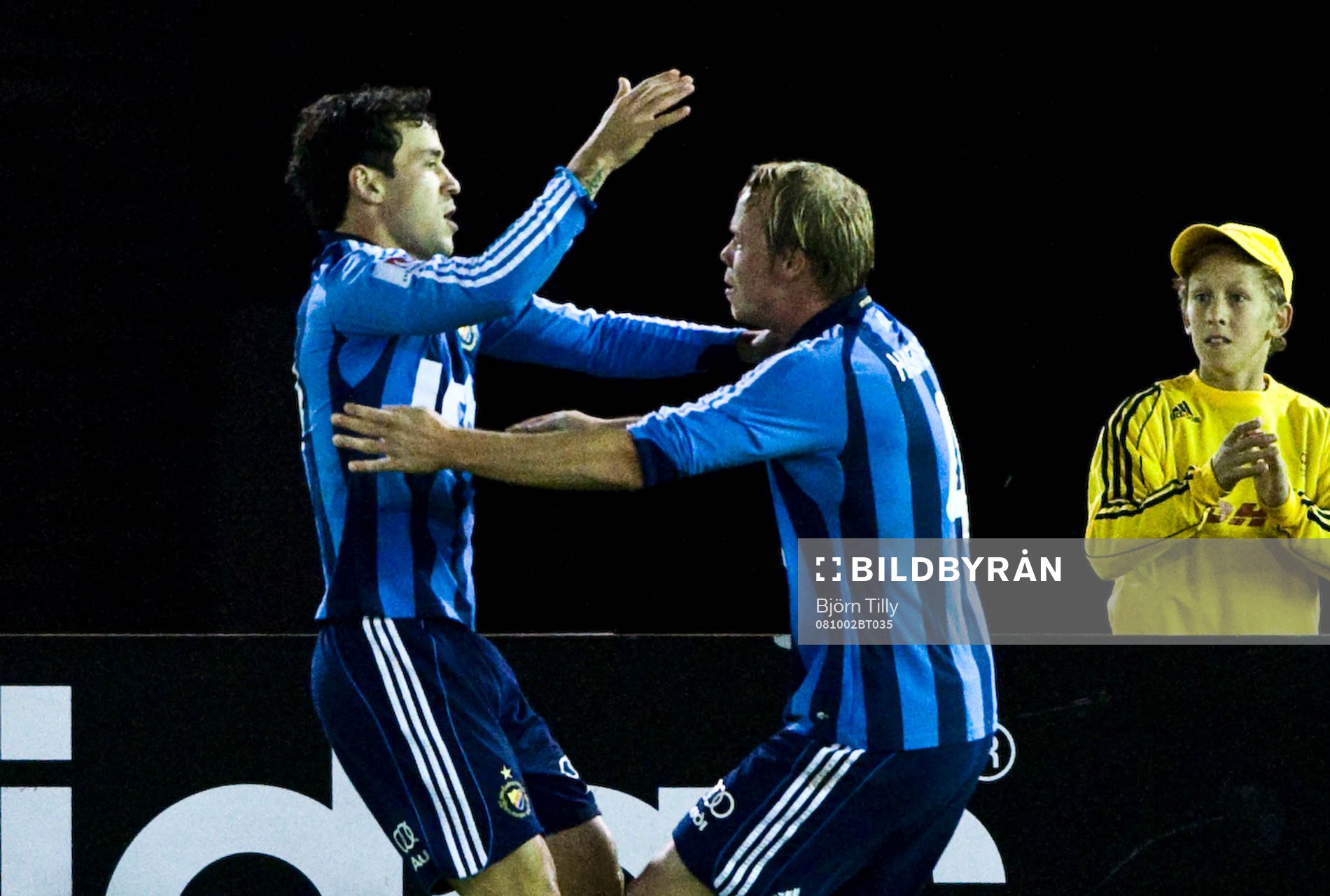Enrico Cardoso Nazaré, och Patrik Haginge, Djurgården,