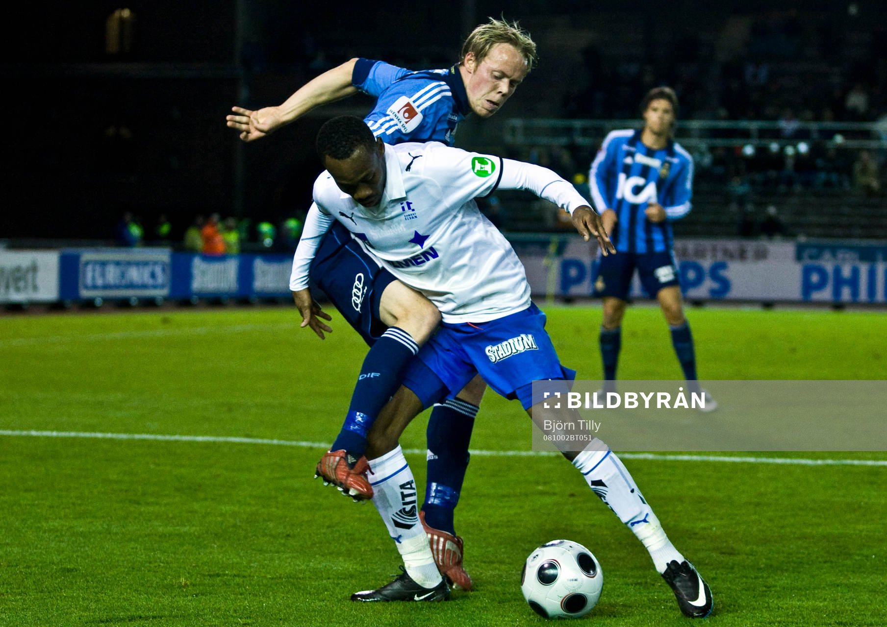 Kevin Amuneke, Norrköping och Patrik Haginge, Djurgården