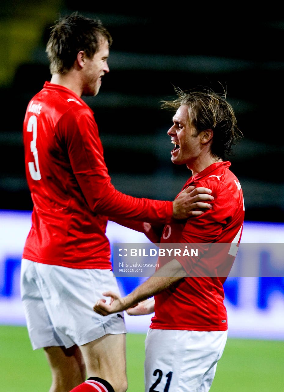  Joachim Lantz, Lasse Johansson, Kalmar, jubel.