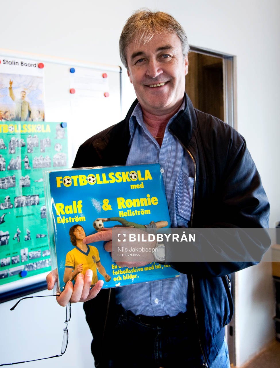 Fotboll, inspelning av kanal lokals program med tema IFK
