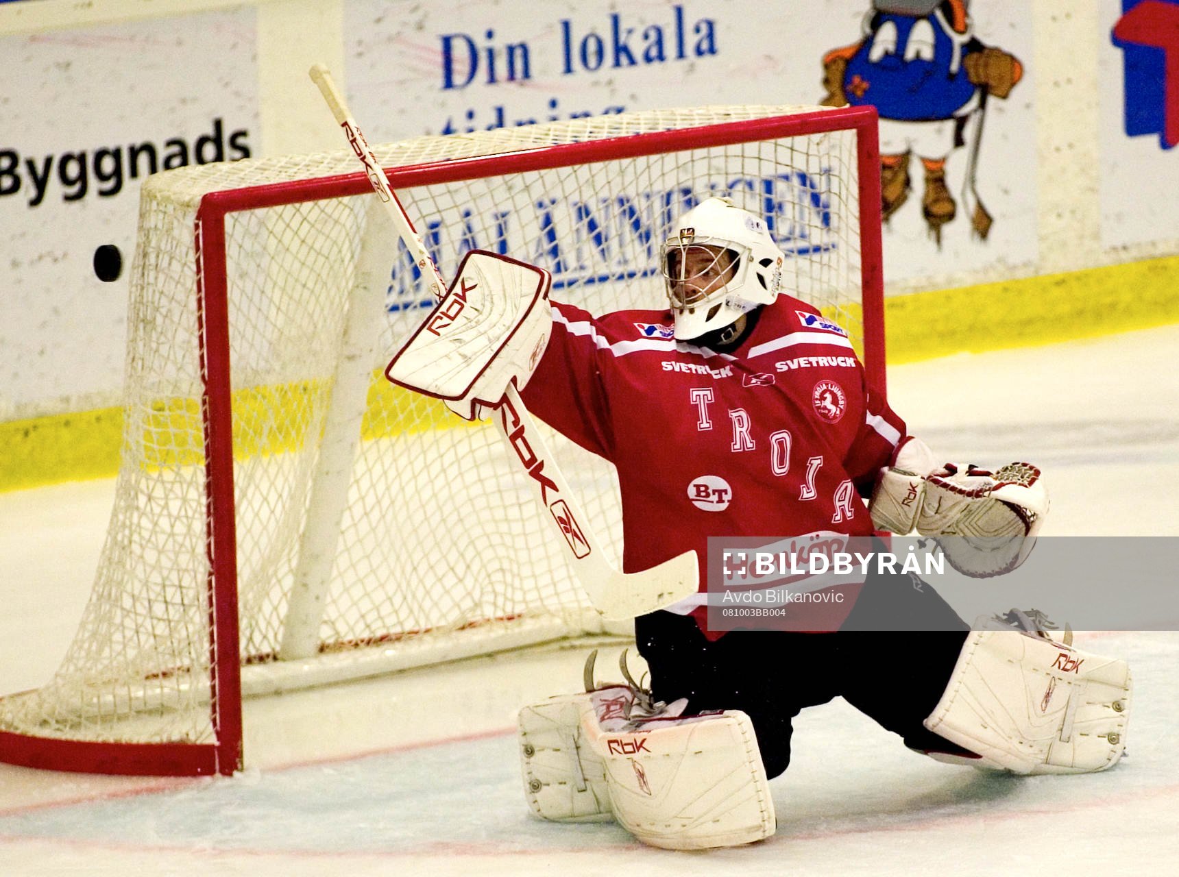Petter Sandström, målvakt
