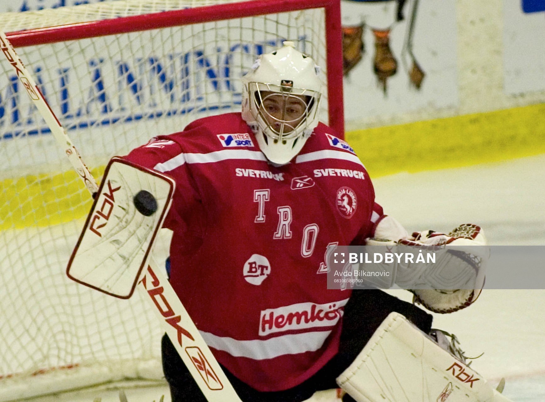 Petter Sandström, målvakt