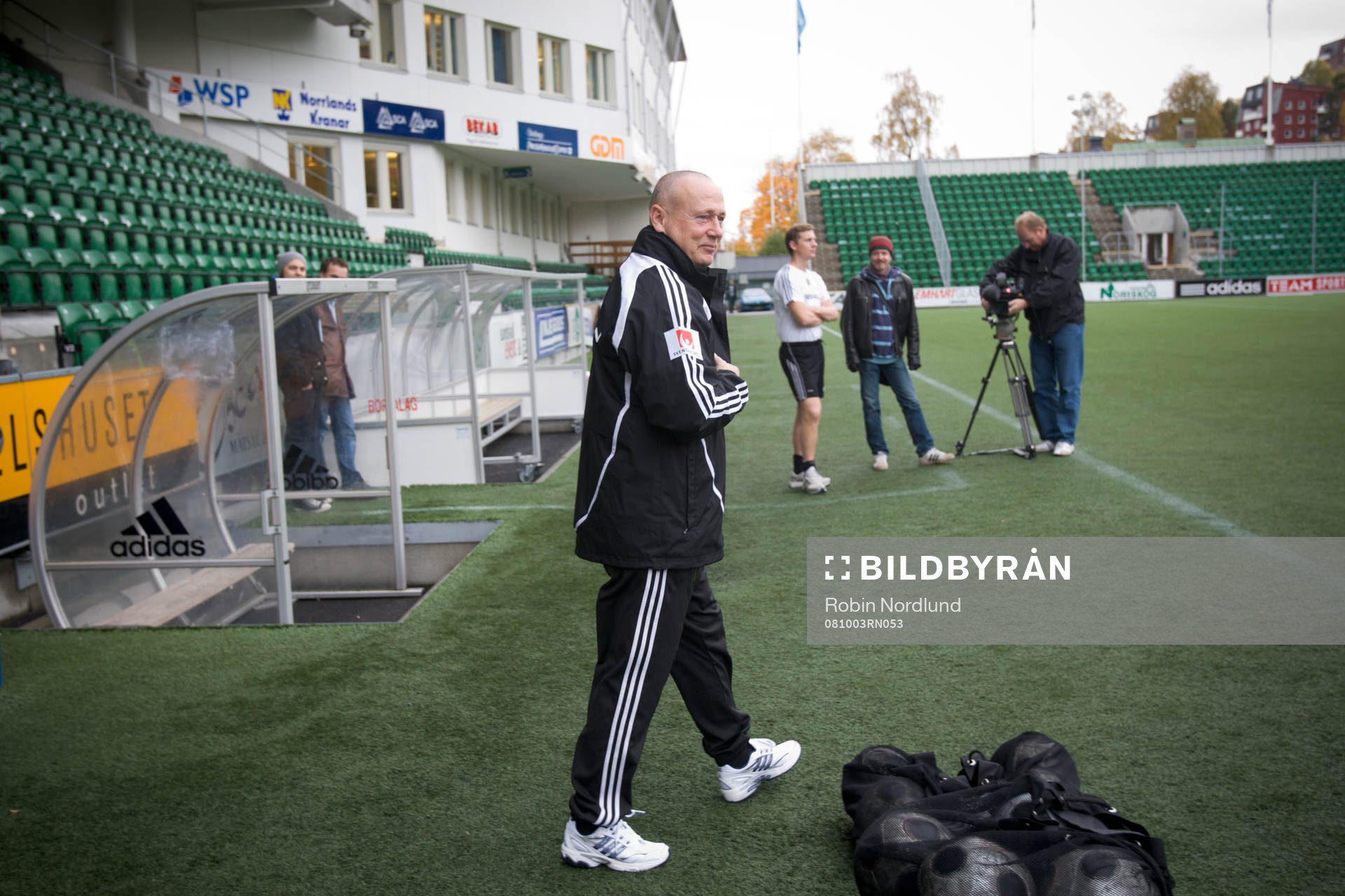 Sören Åkeby, tränare, med sin nya klubb GIF Sundsvall