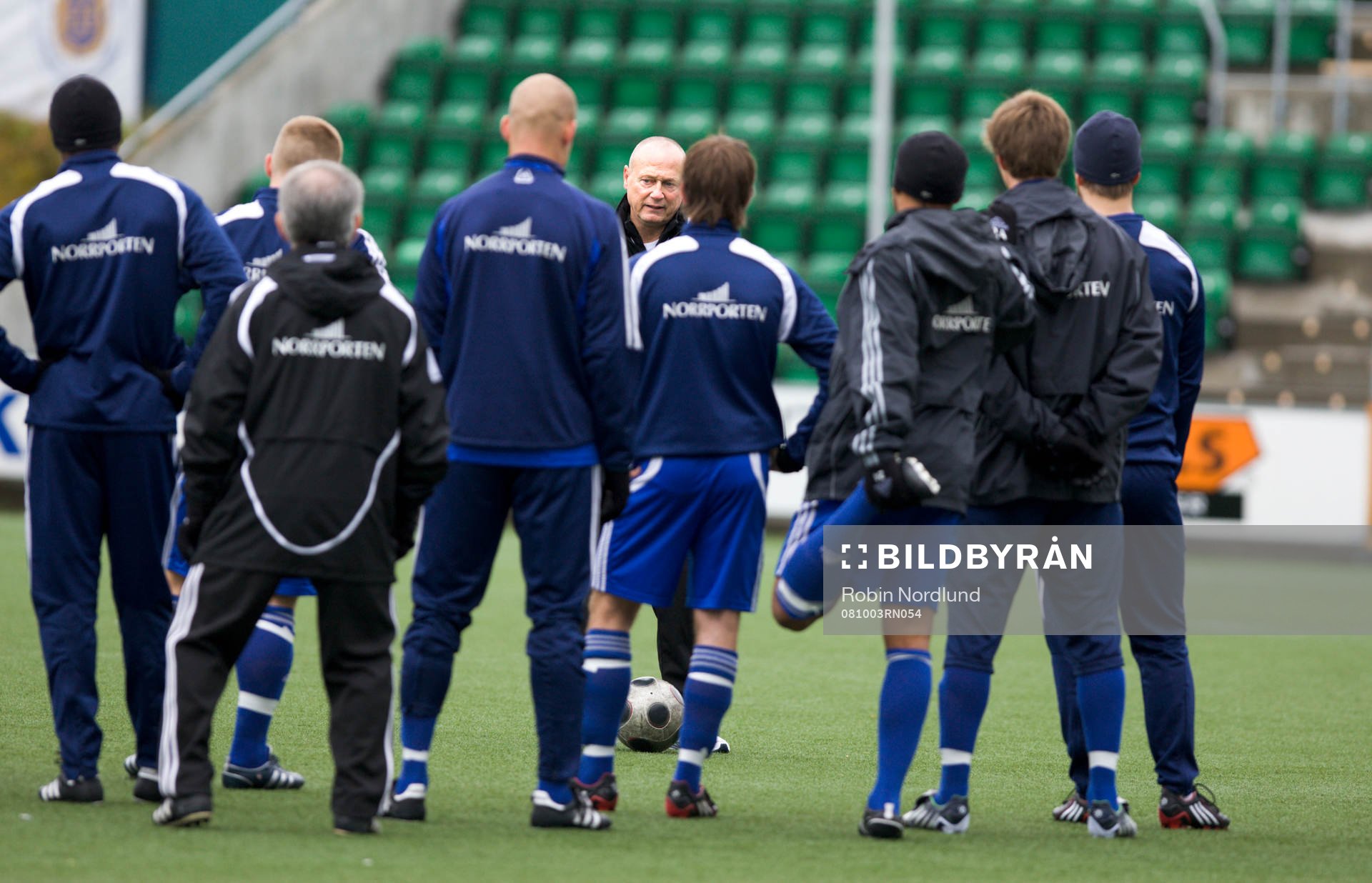 Sören Åkeby, tränare, med sin nya klubb GIF Sundsvall