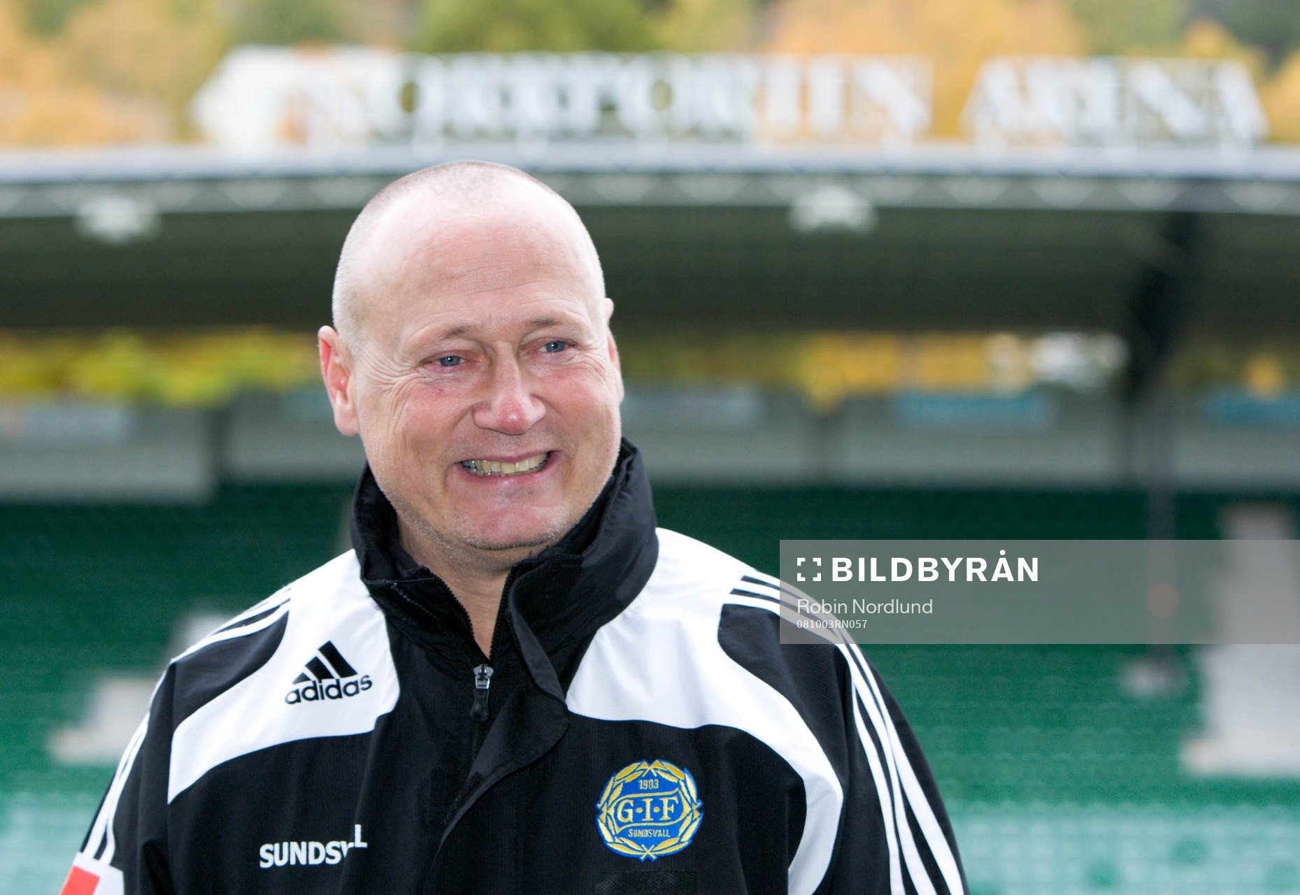 Sören Åkeby, tränare, med sin nya klubb GIF Sundsvall