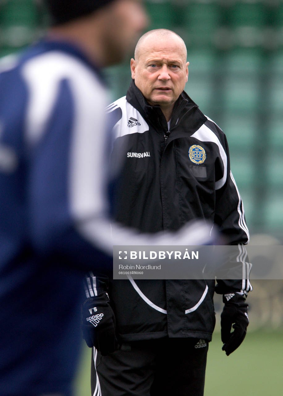 TSören Åkeby, tränare, med sin nya klubb GIF Sundsvall