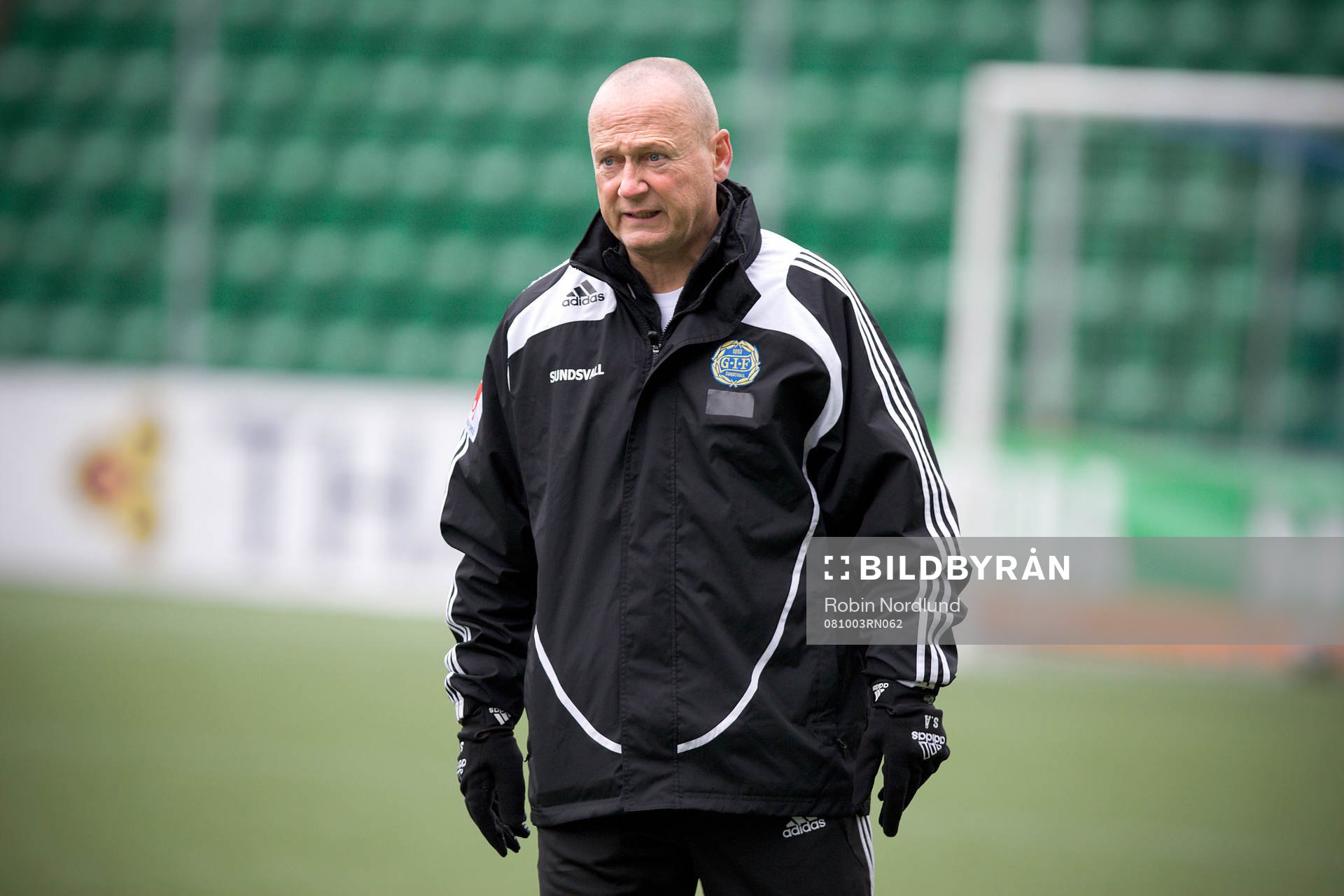 Sören Åkeby, tränare, med sin nya klubb GIF Sundsvall