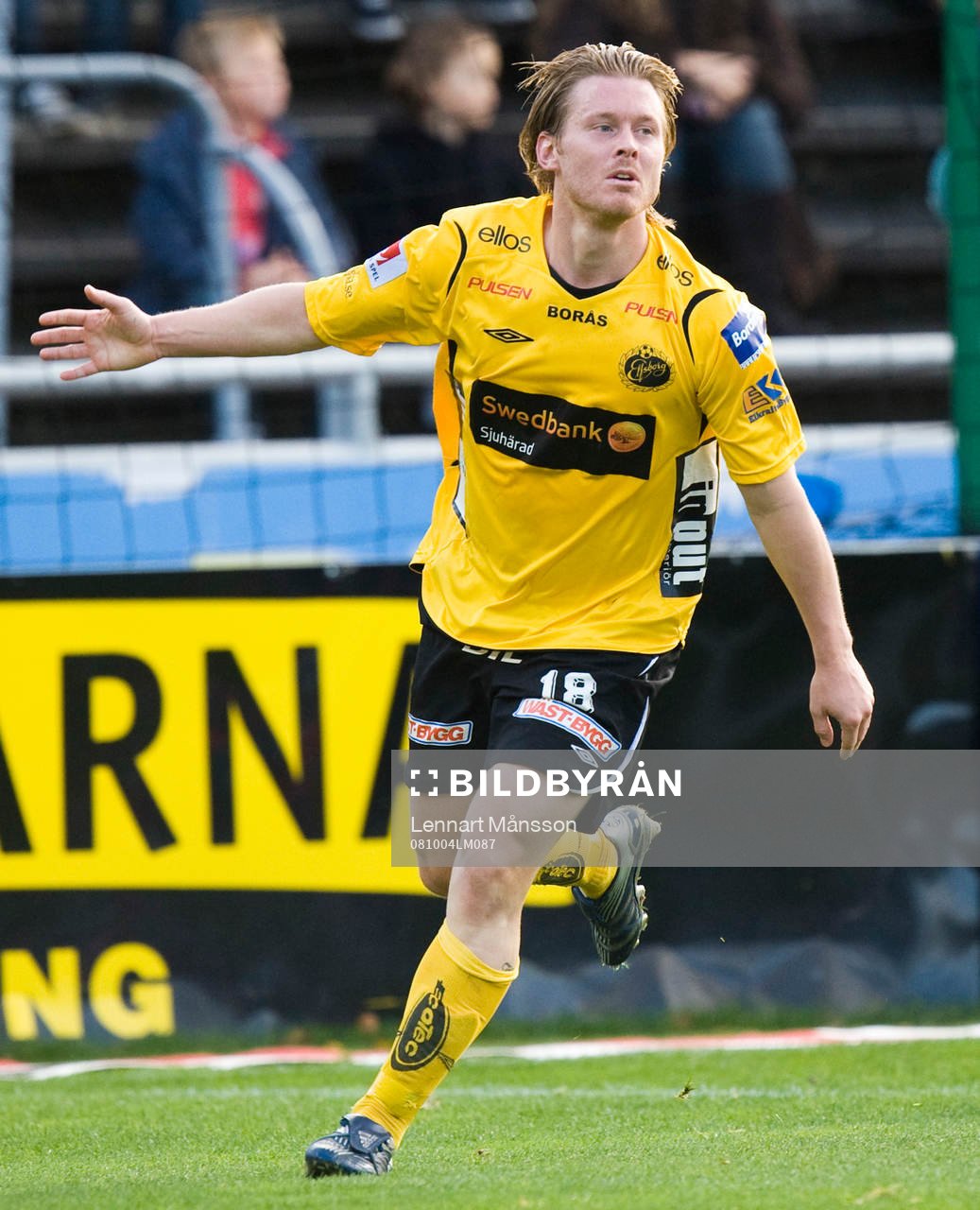 2-2 Fredrik Berglund. Jubel