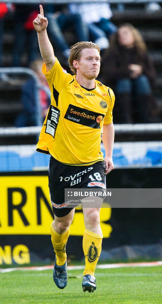 2-2 Fredrik Berglund. Jubel