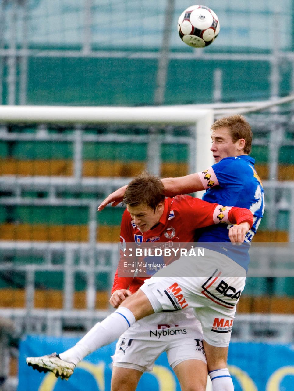Viktor Elm och Rasmus Bengtsson