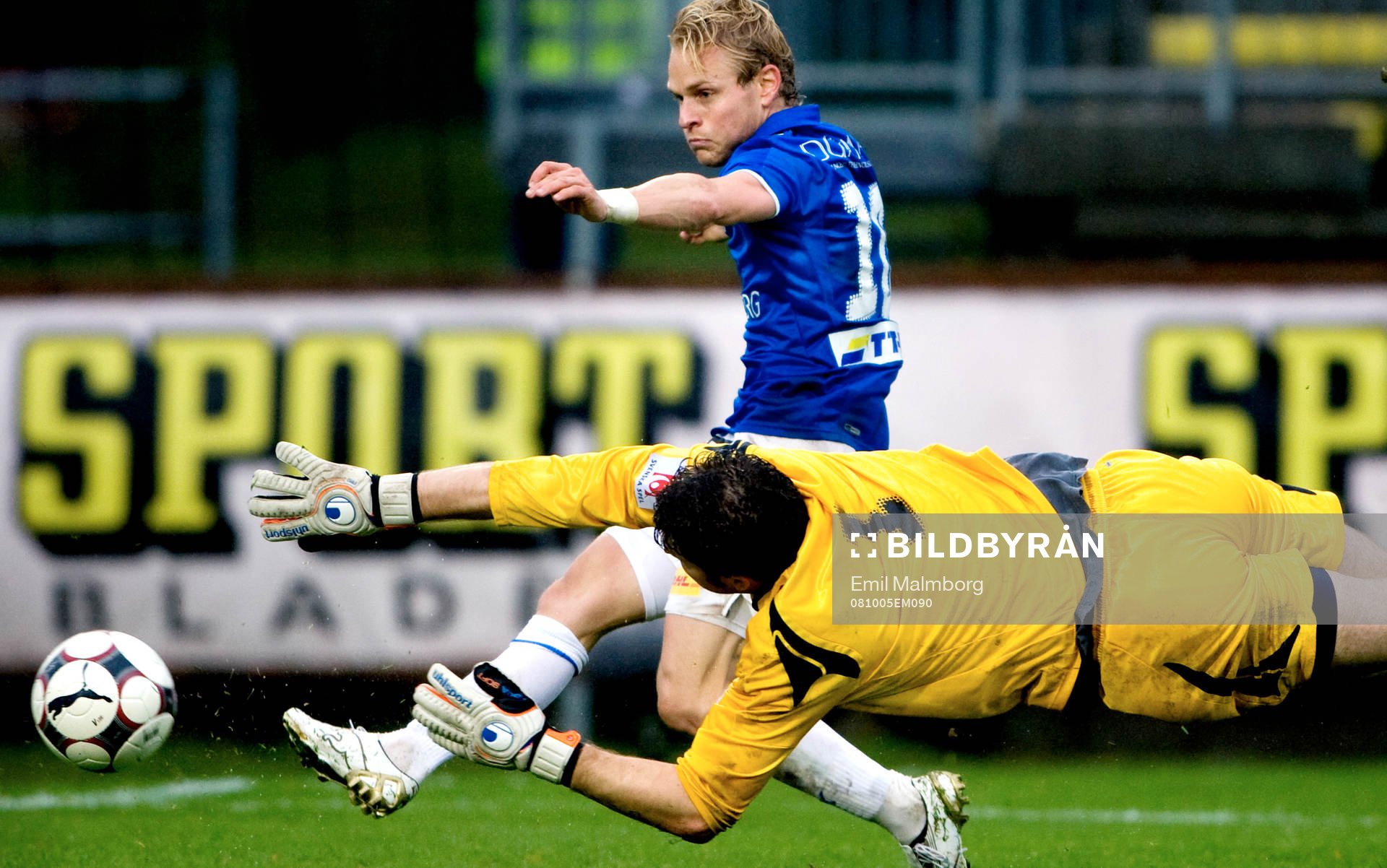 Erik Sundin, TFF mot Petter Wastå, Kalmar