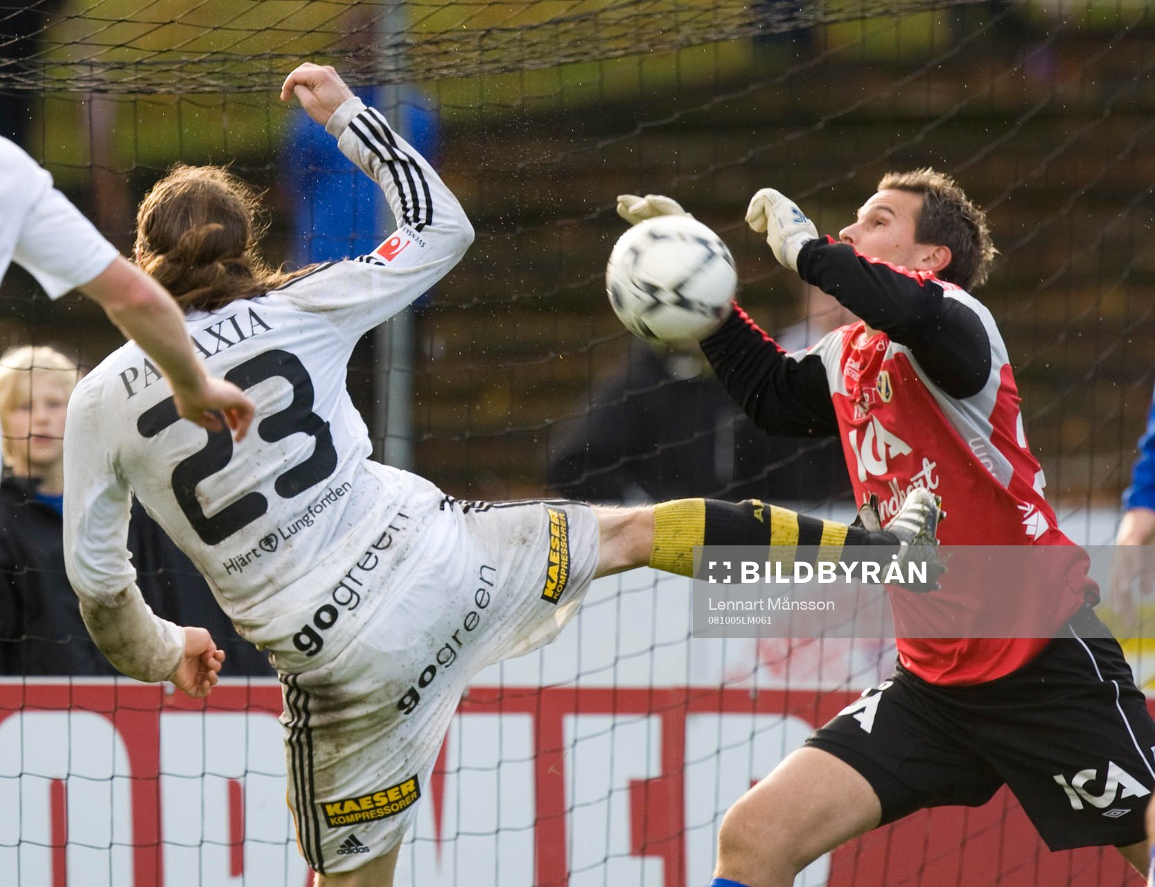 AIK:s bortdömda mål, Mats Rubarth mot Magnus Bahne,