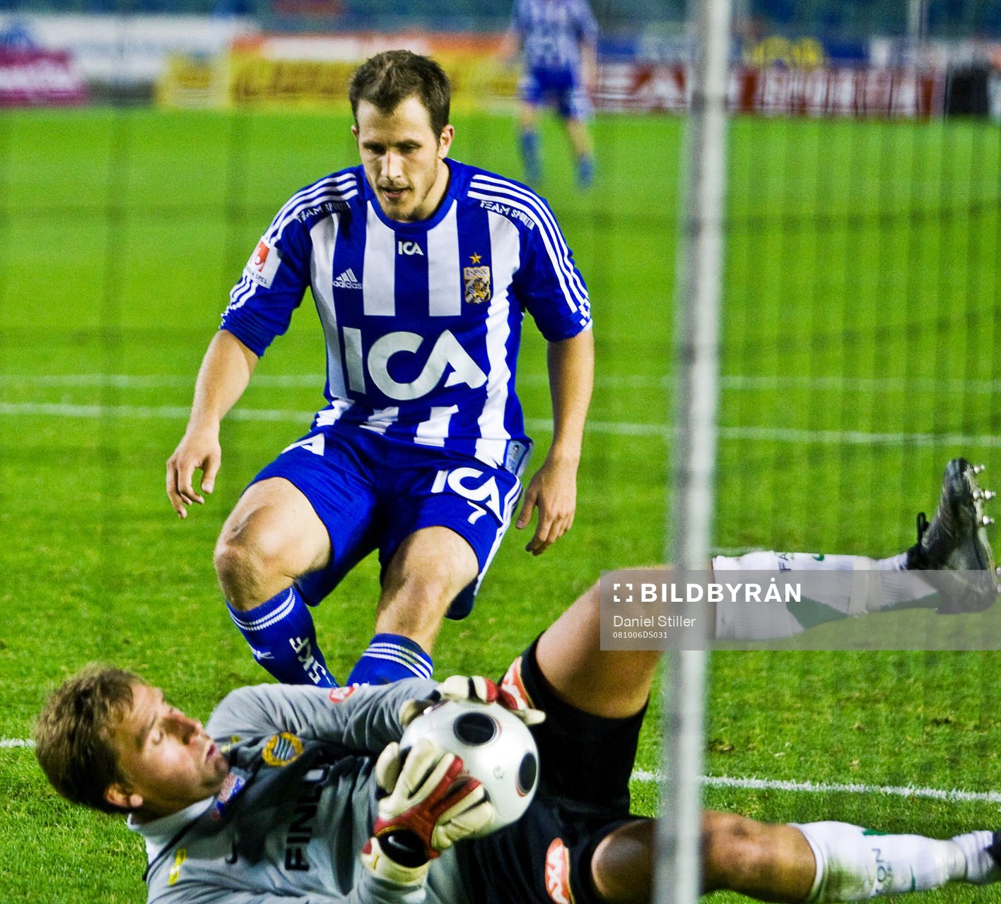 Tobias Hysén, Göteborg. Kristoffer Björklund, målvakt i