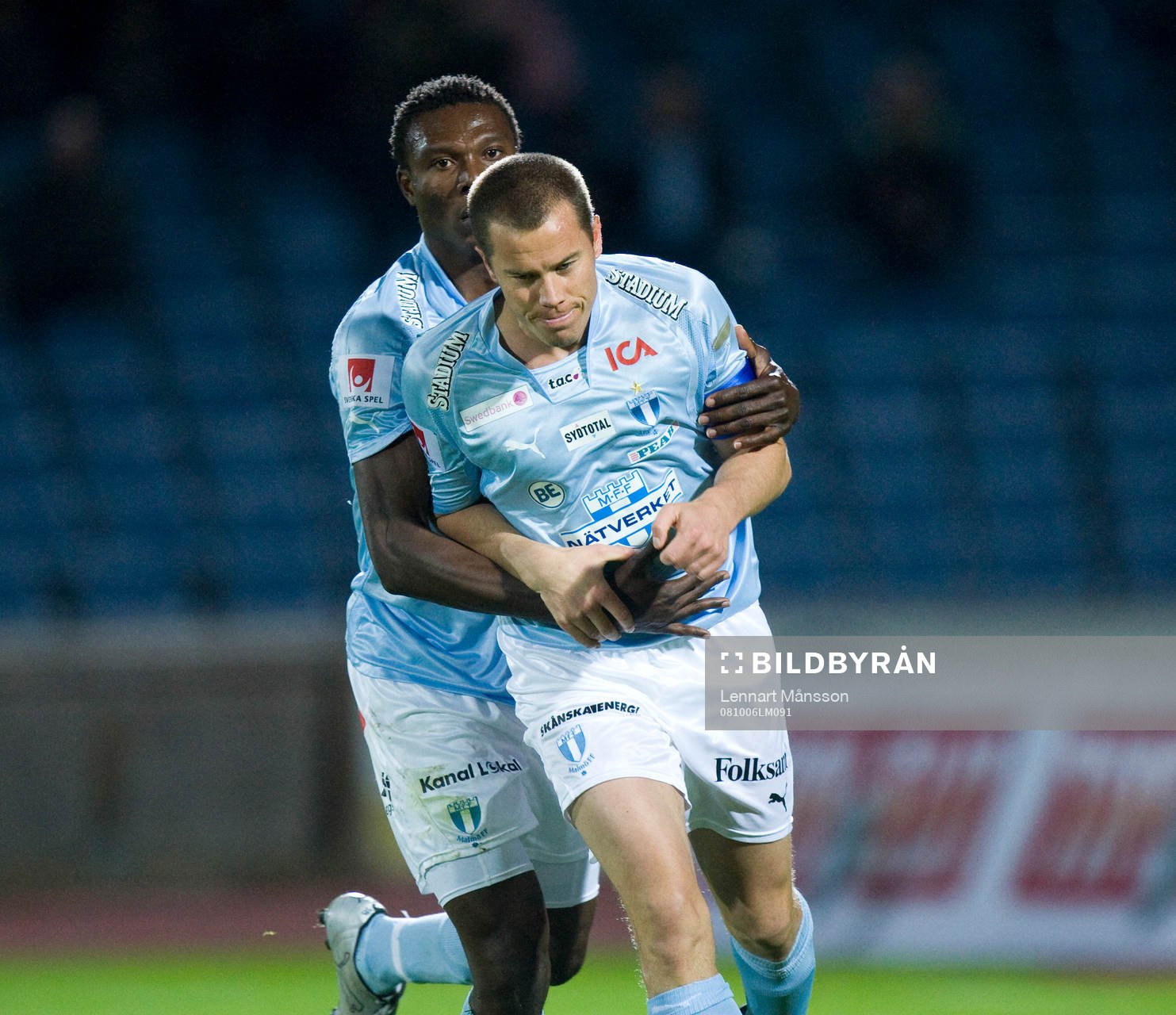 1-0, straff, Daniel Andersson grattas av Edward Ofere