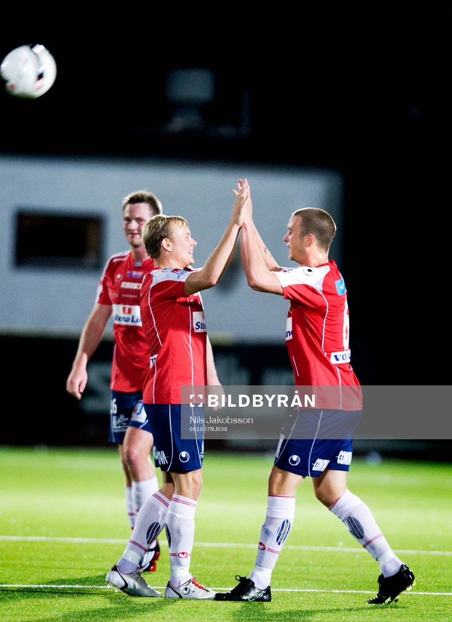 Christoffer Bengtsson, Alexander Mellqvist, Örgryte, jubel