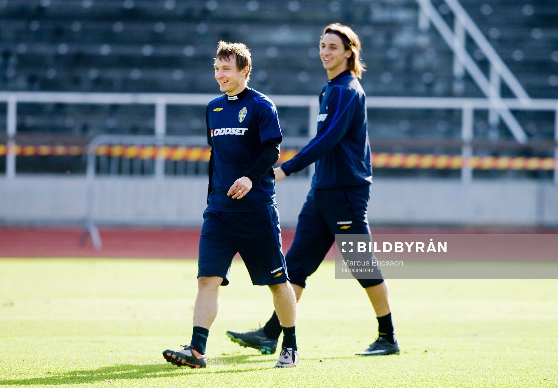 Kim Källström och Zlatan Ibrahimovic