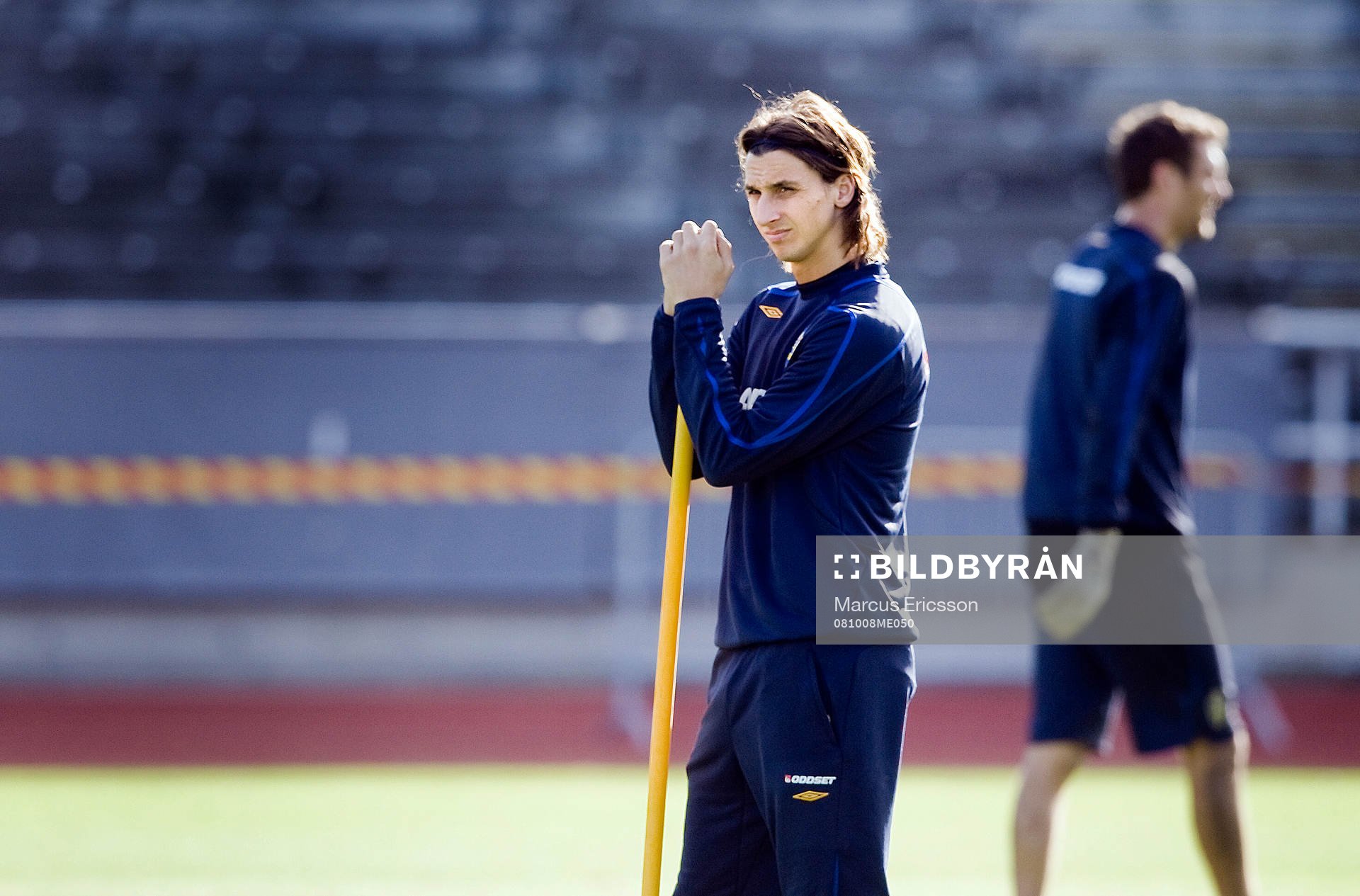 Zlatan Ibrahimovic tar en stund för sig själv