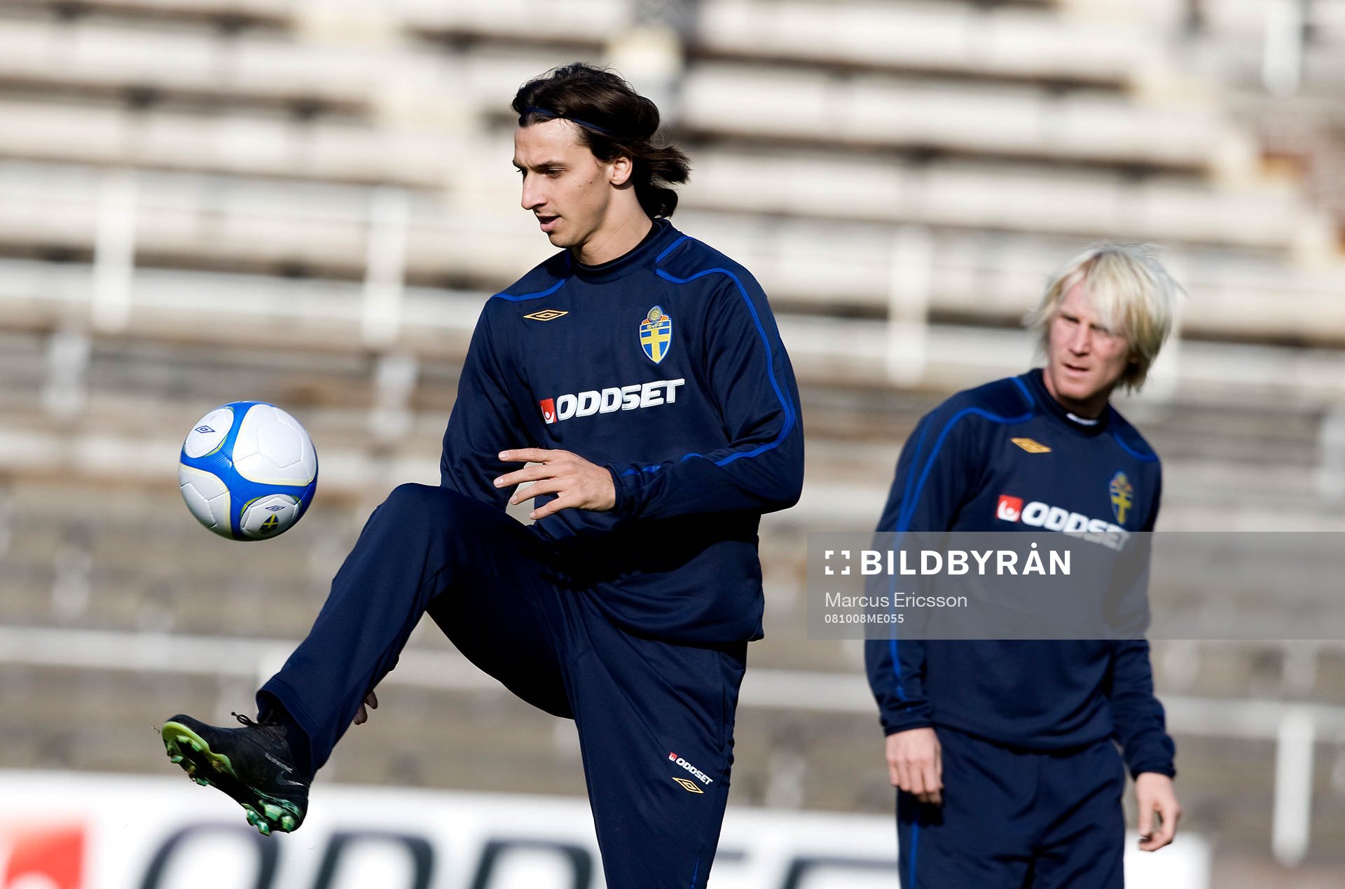Zlatan Ibrahimovic och Petter Hansson