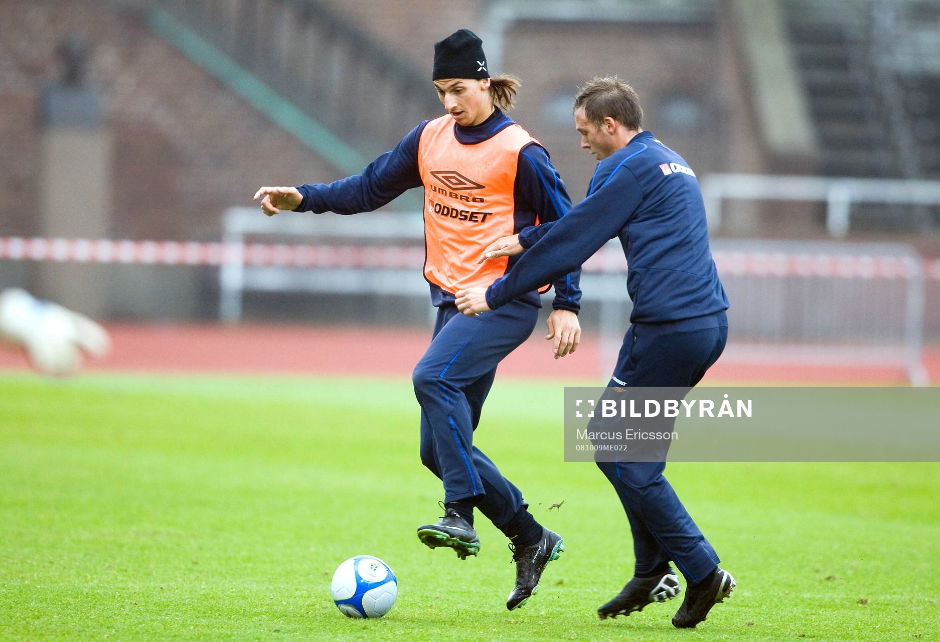 Zlatan Ibrahimovic och Andreas Granqvist