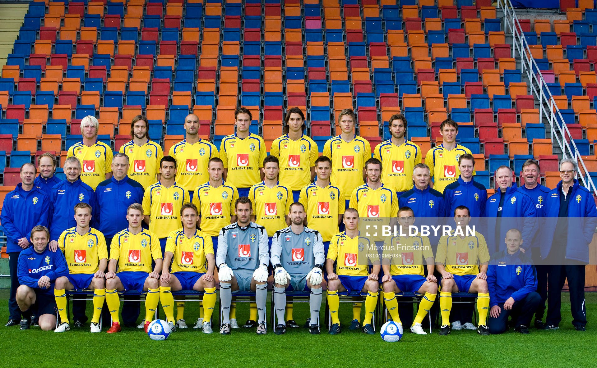 Fotboll, Lagbild, Sverige A