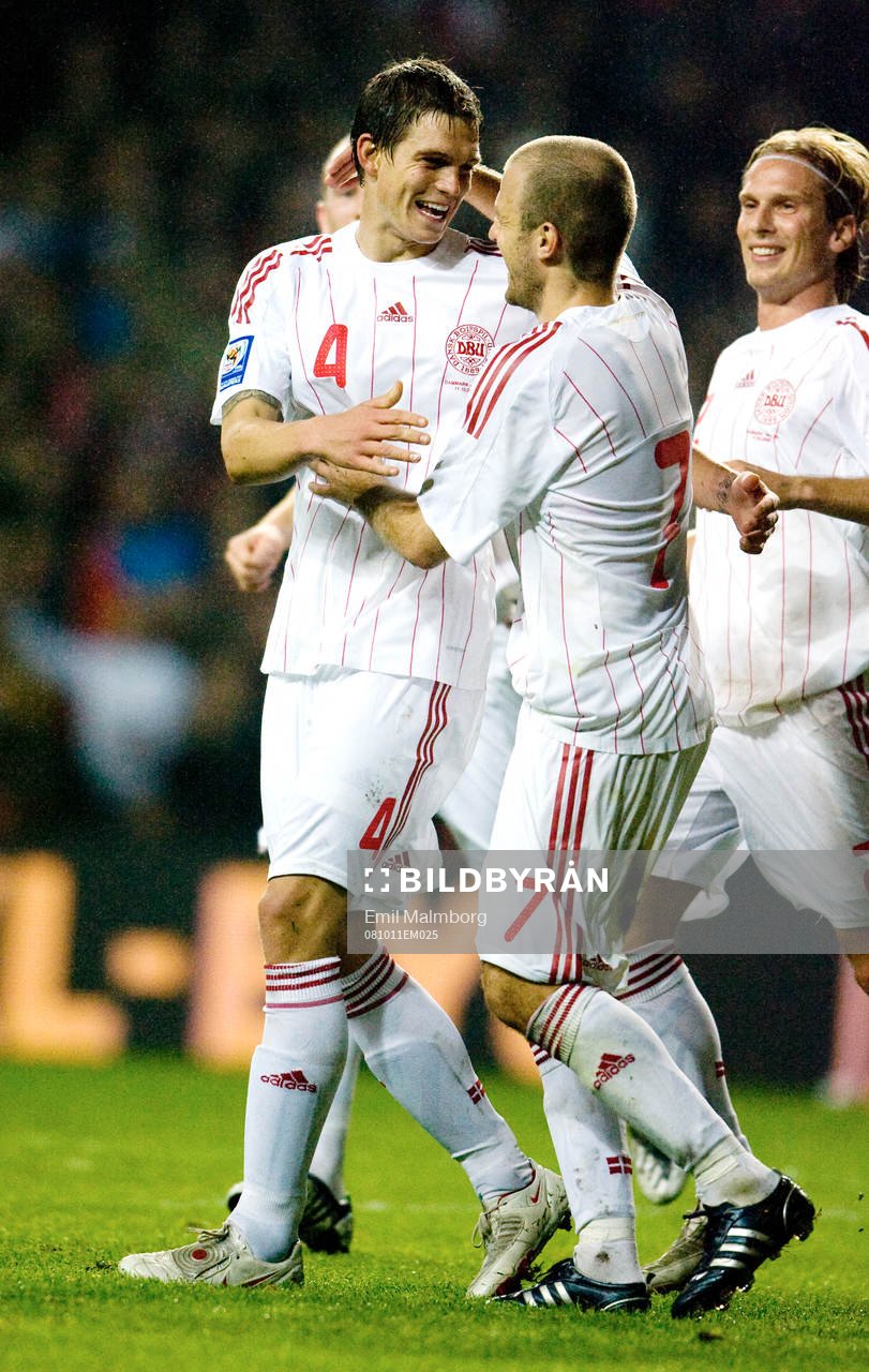 Daniel Agger,  Jubel 2-0