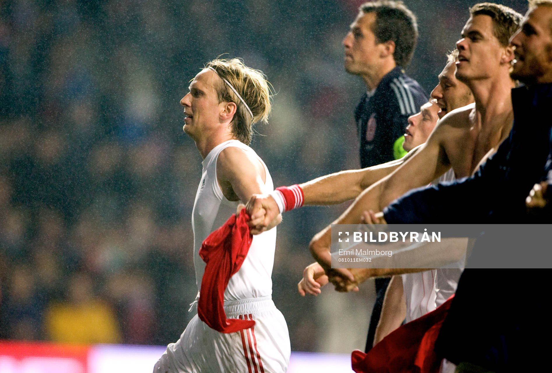 Jubel i Danmark. Christan Poulsen