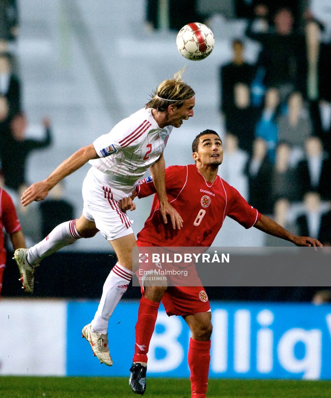 Christian Poulsen, Danmark och Roderick Briffa, Malta