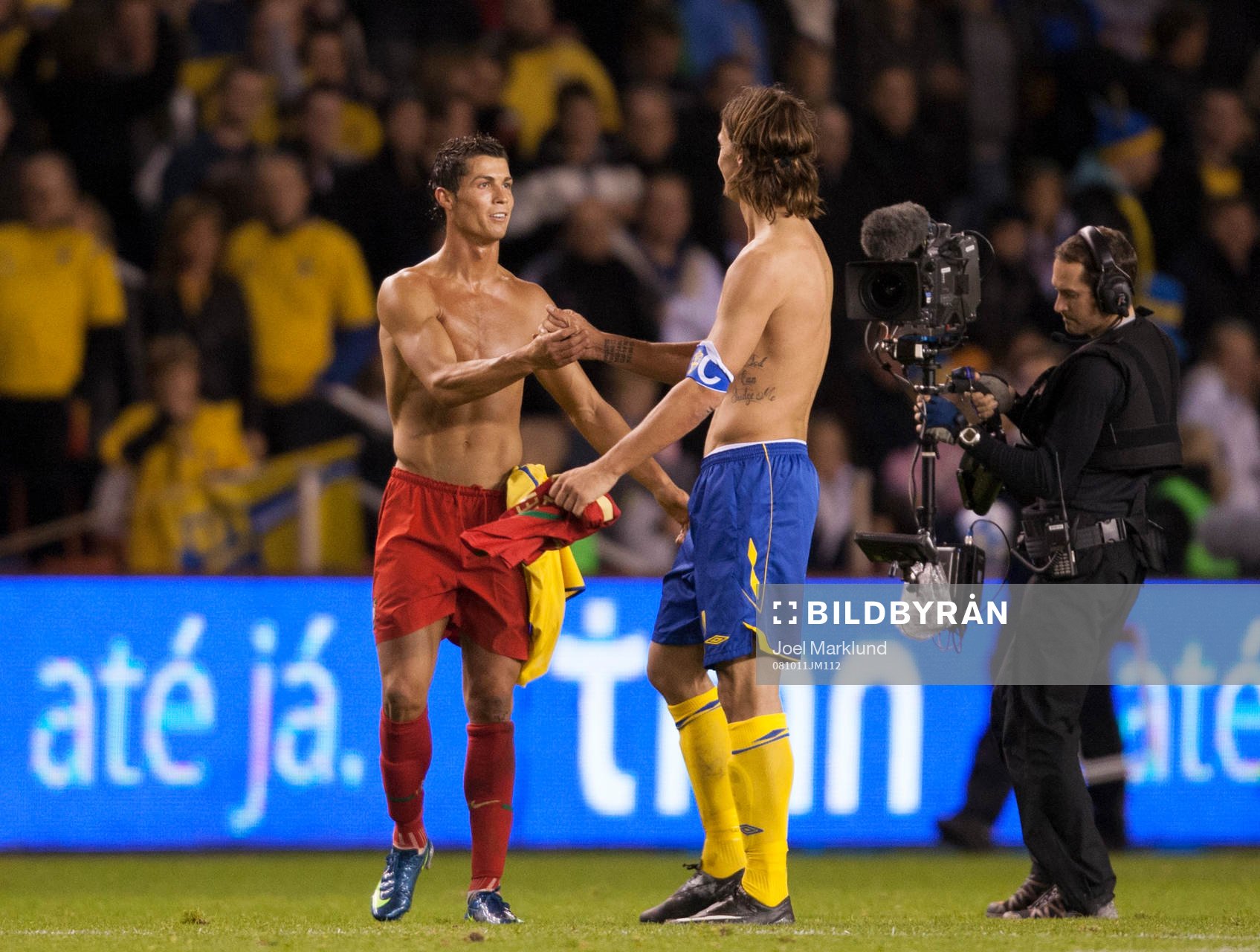 Cristiano Ronaldo, Portugal och Zlatan Ibrahimovic, Sverige