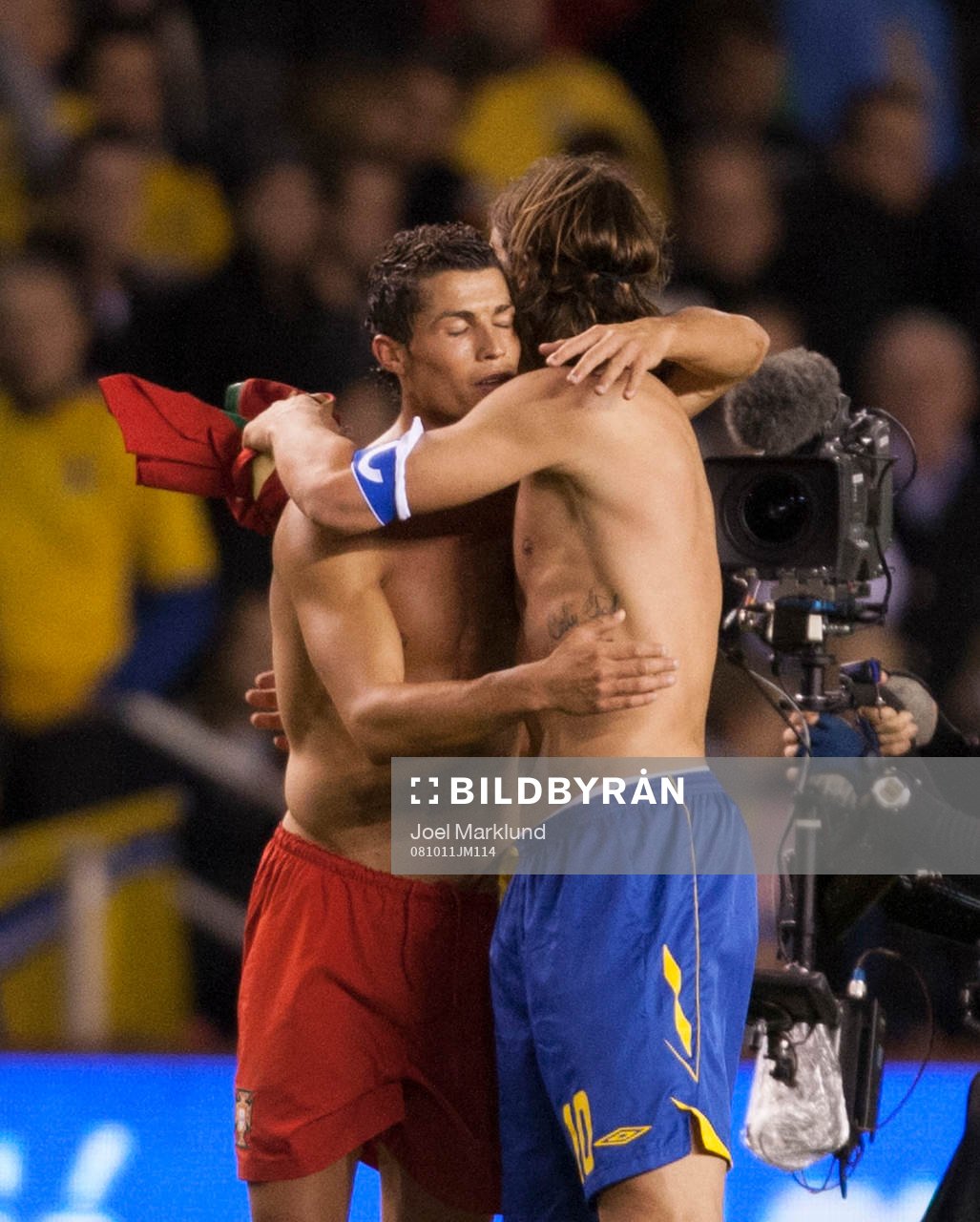 Cristiano Ronaldo, Portugal och Zlatan Ibrahimovic, Sverige